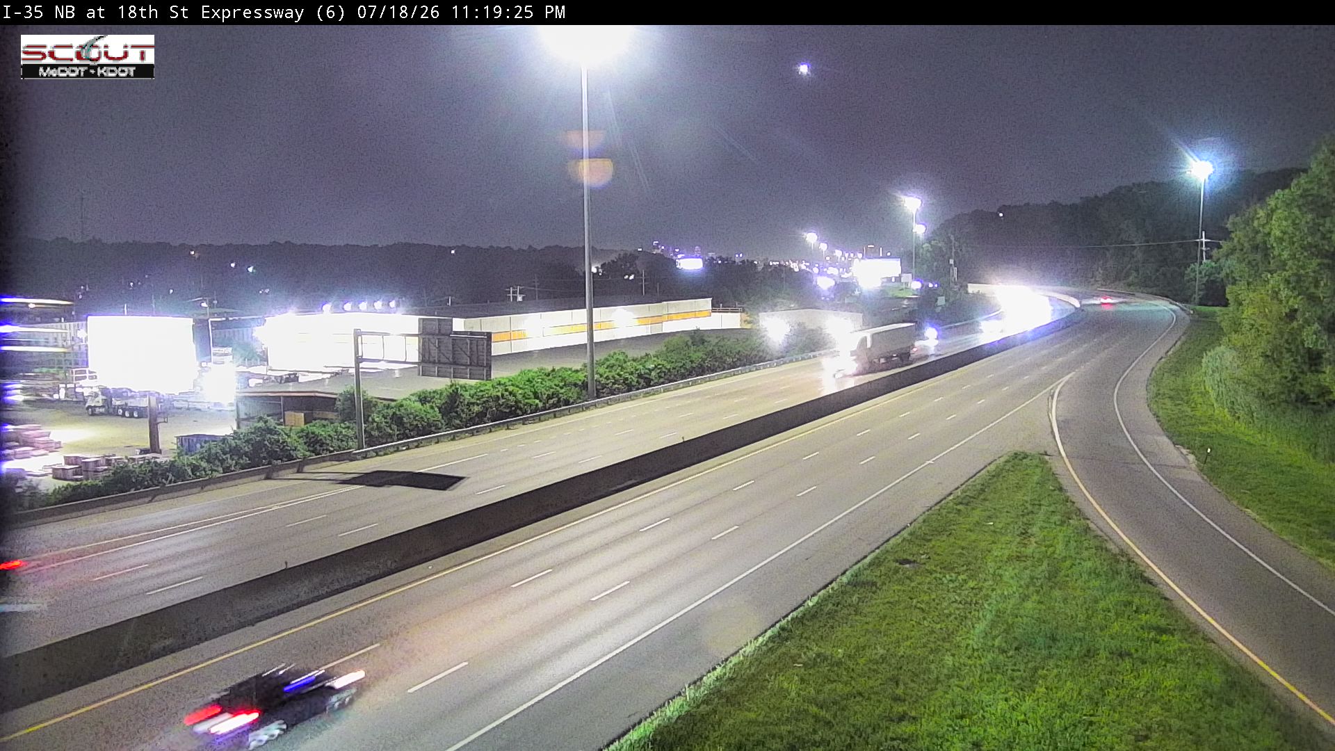 I-35 N @ 18TH ST EXPRESSWAY