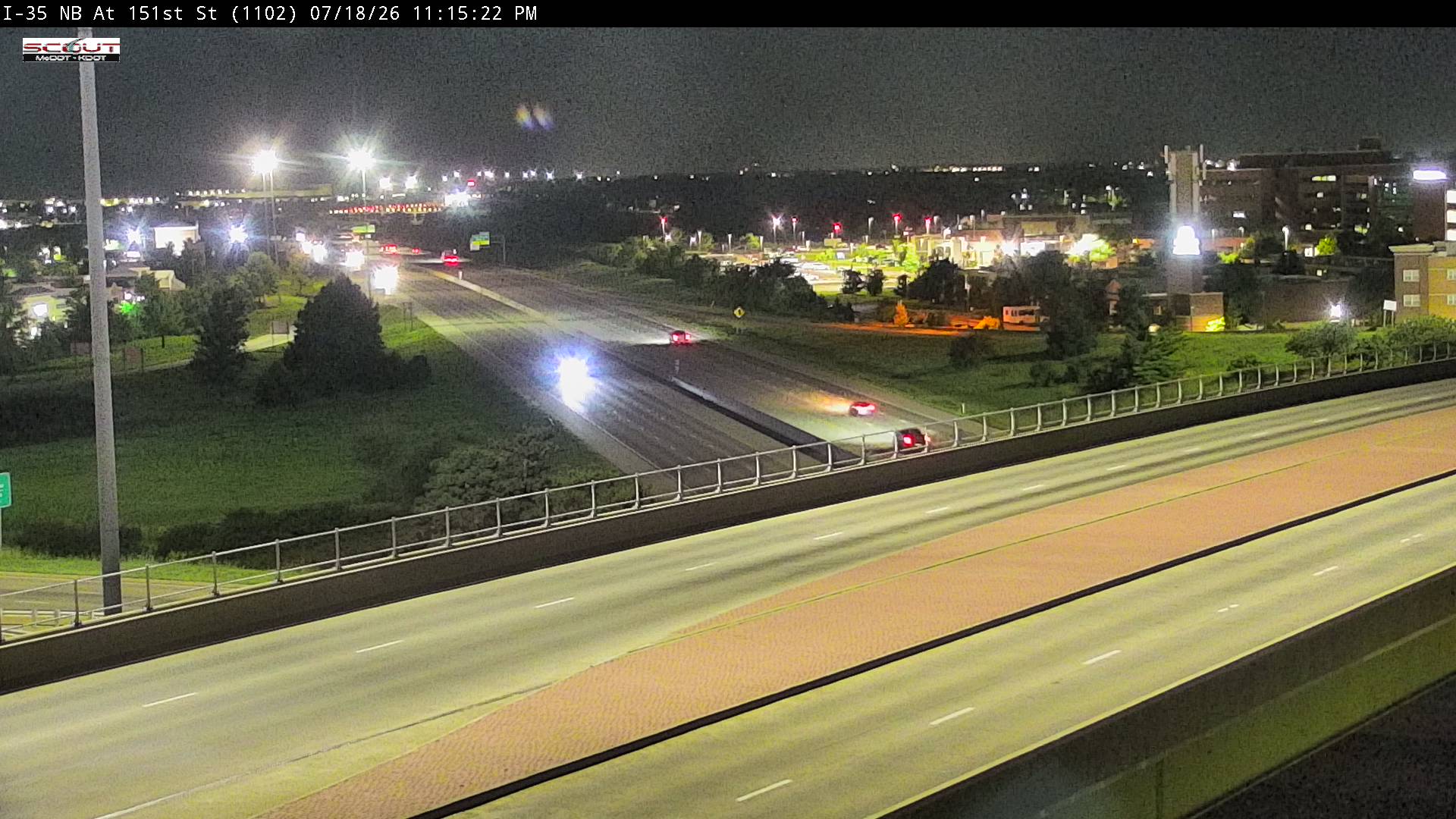 I-35 N @ 151st Street