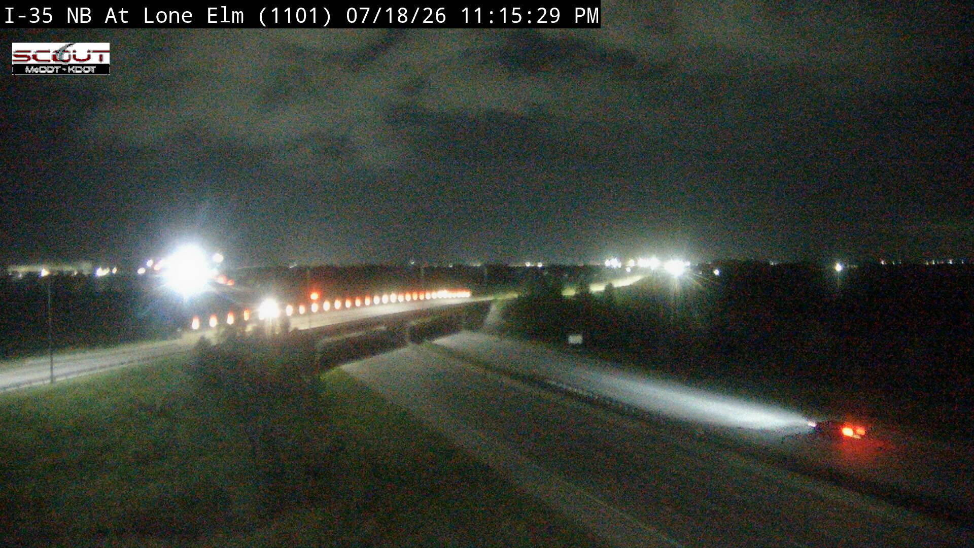 I-35 N @ Lone Elm Road