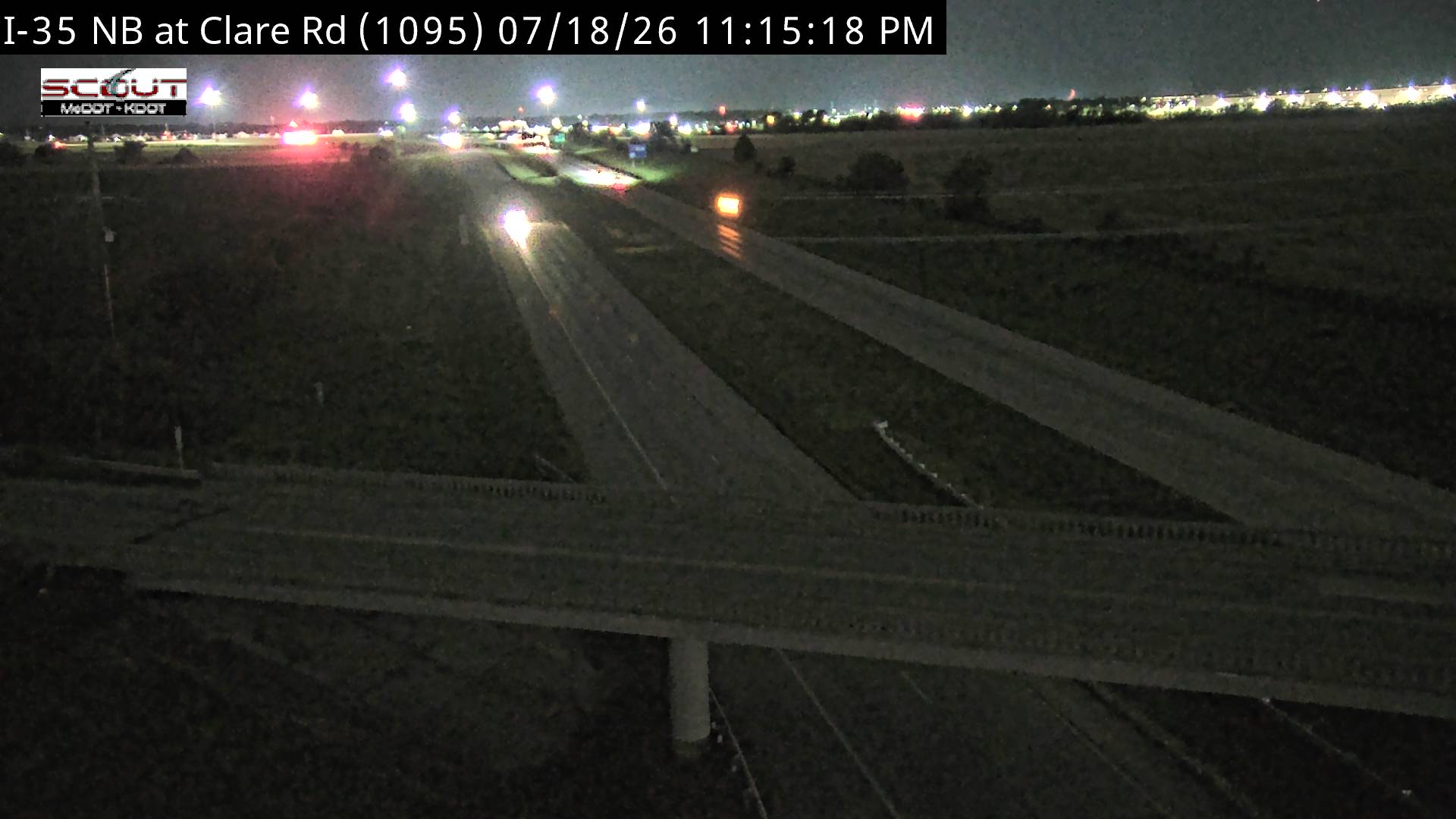 I-35 N @ Clare Road