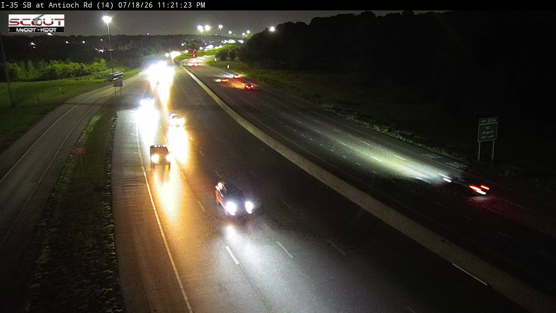 I-35 S @ ANTIOCH RD
