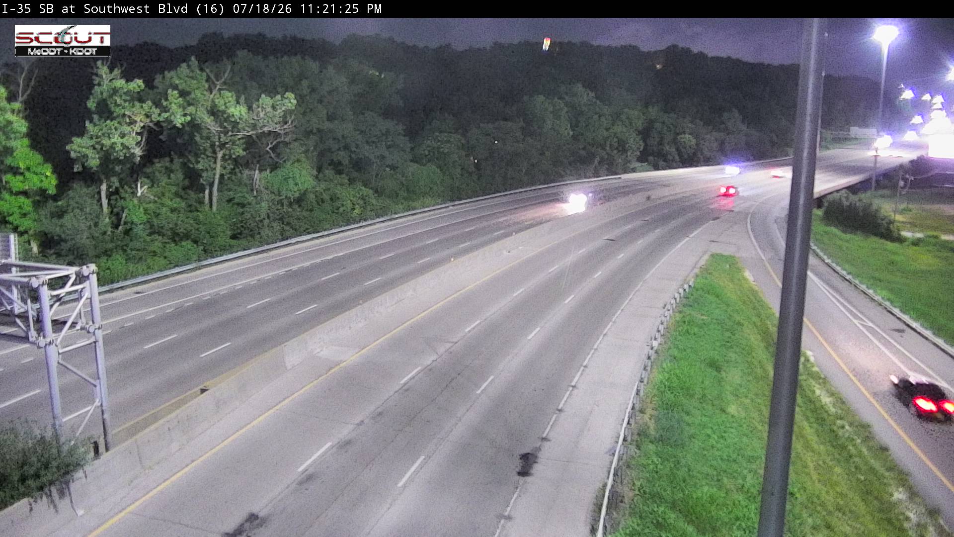 I-35 S @ SOUTHWEST BLVD