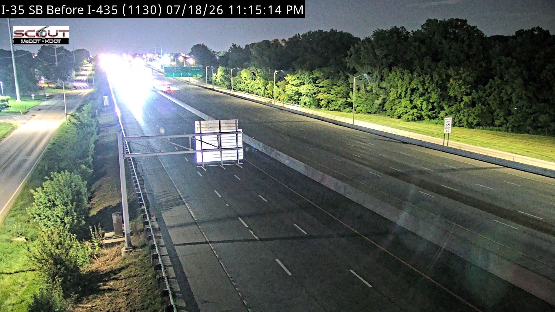 I-35 S @ BEFORE I-435