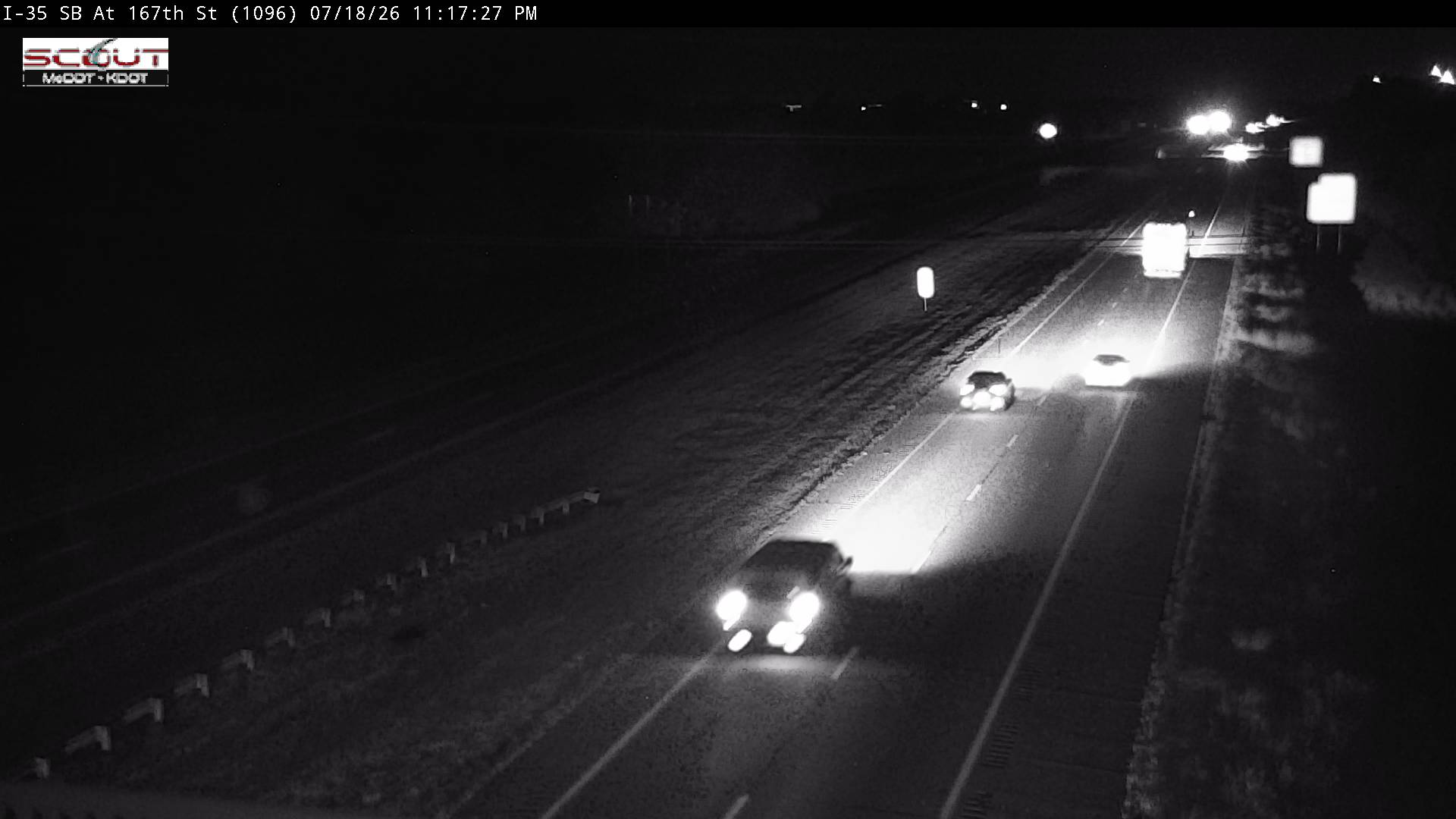 I-35 S @ 167th Street