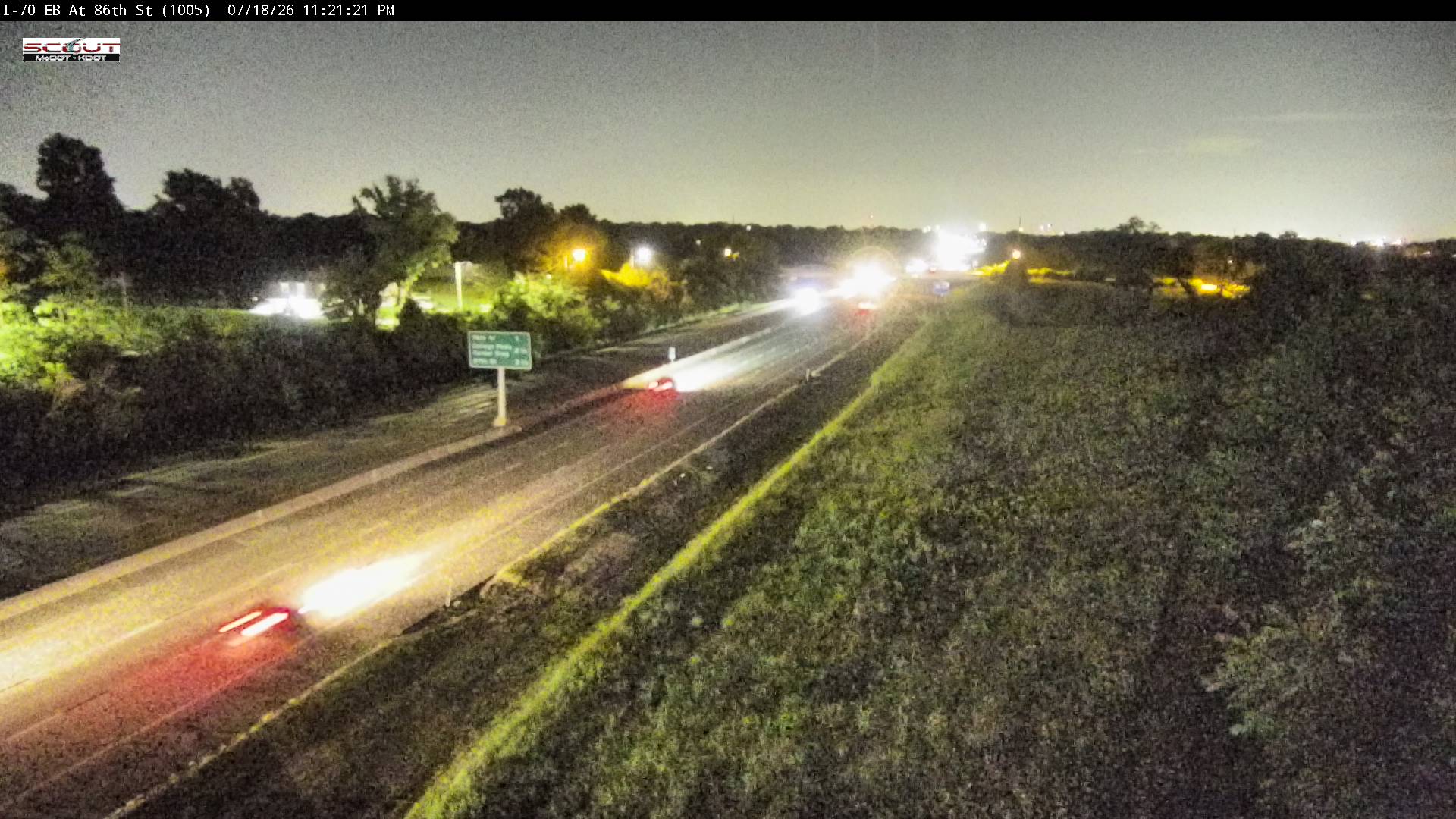I-70 E @ 86th St