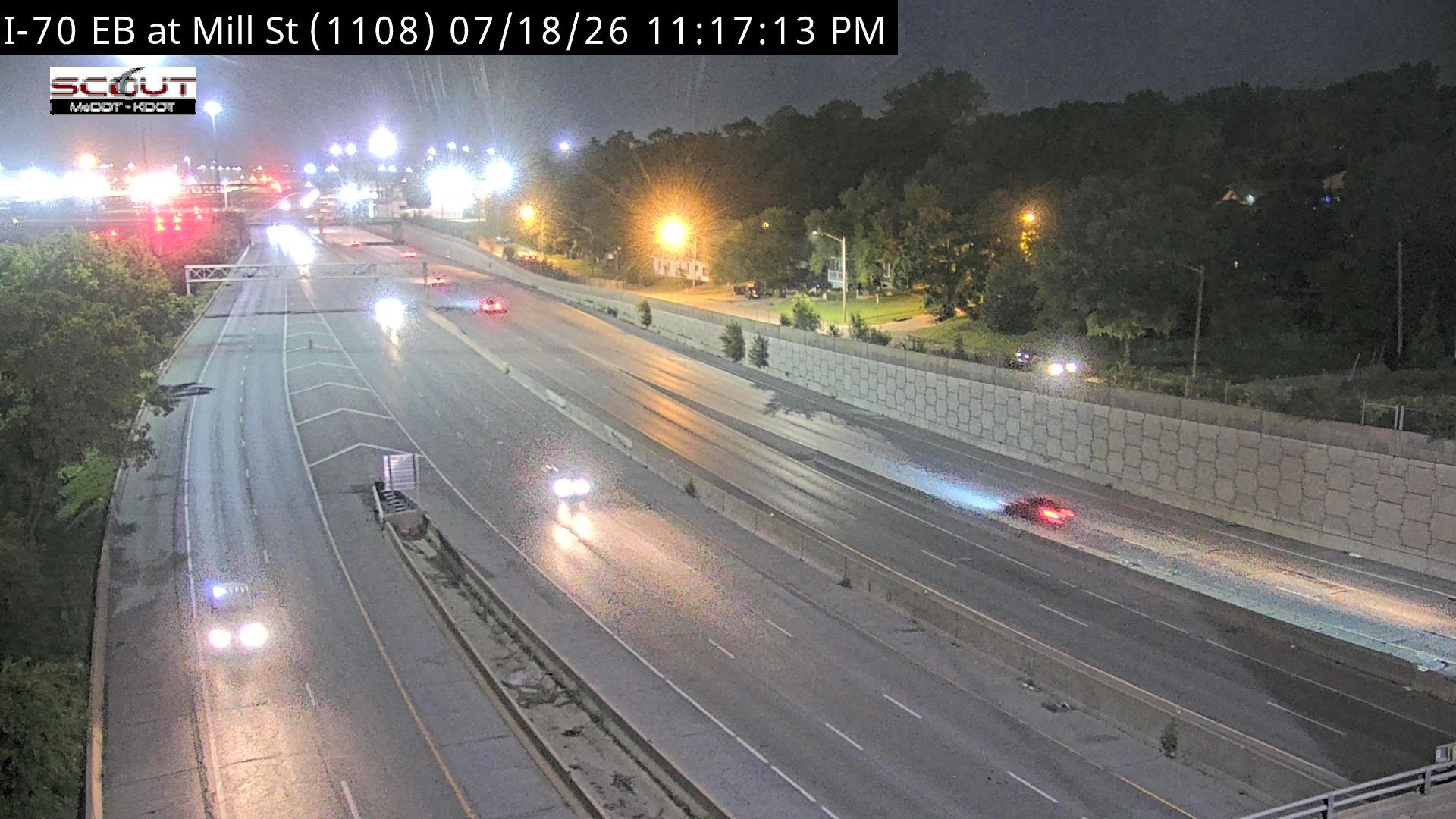 I-70 E @ Mill Street