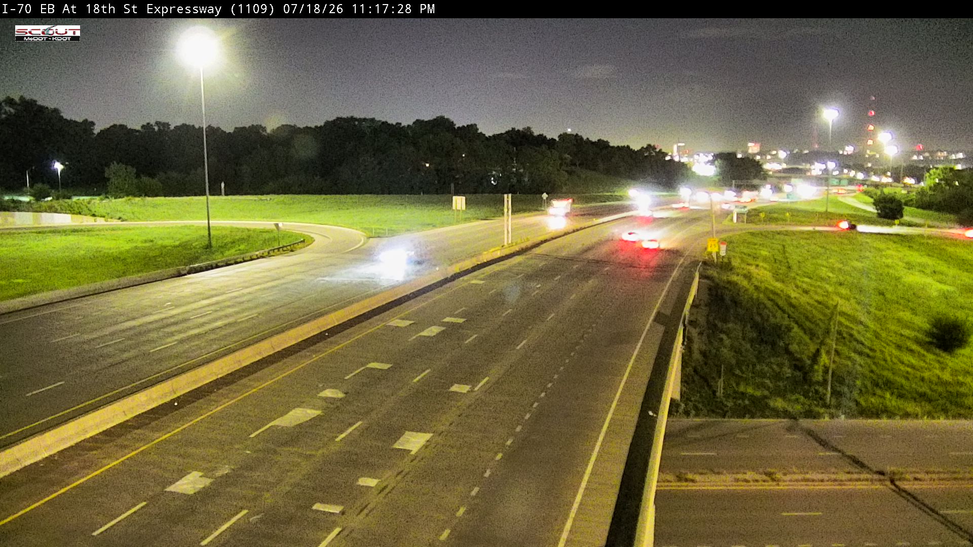 I-70 E @ 18th Street
