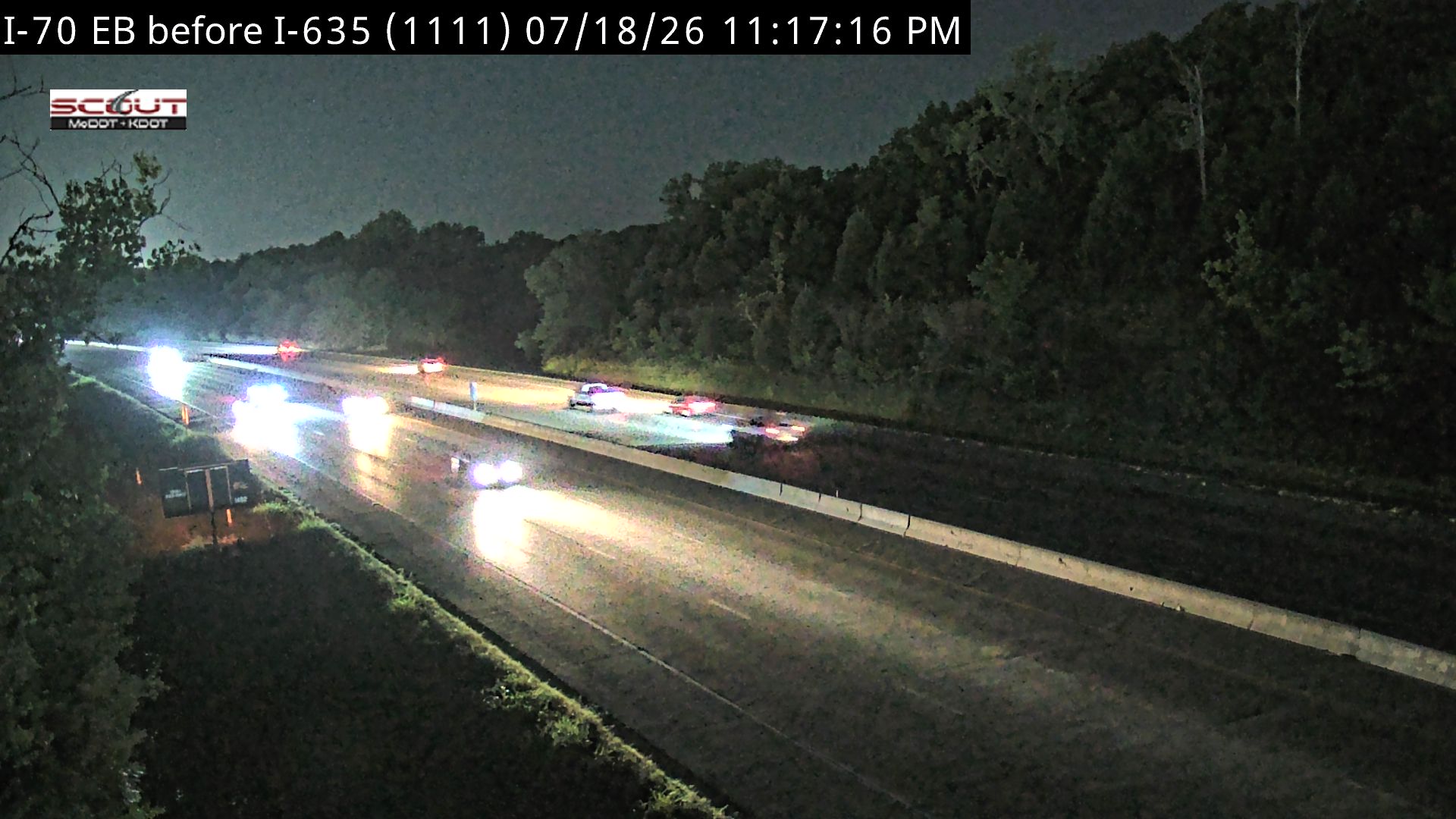 I-70 E @ West of I-635