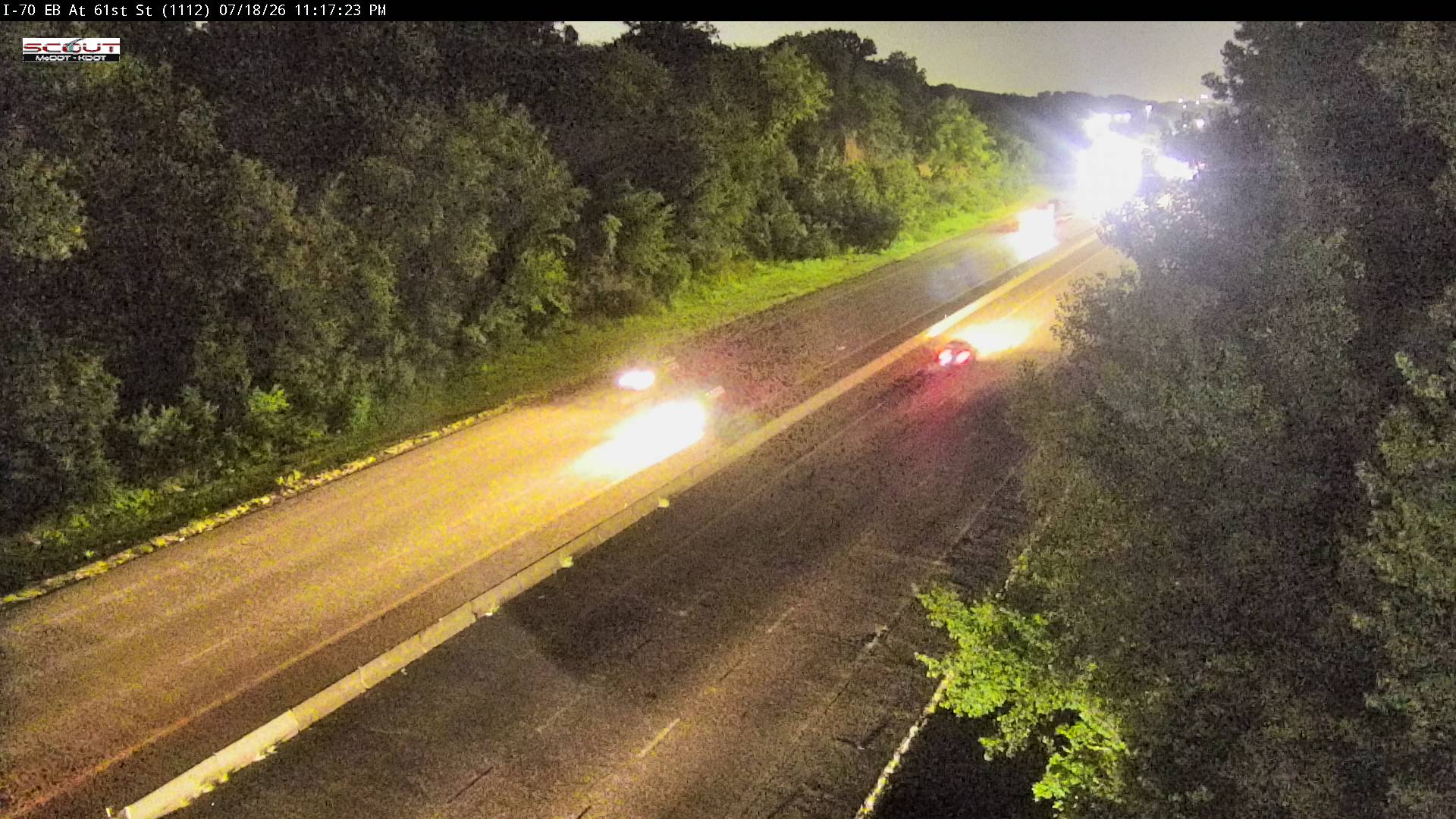 I-70 E @ 61st Street