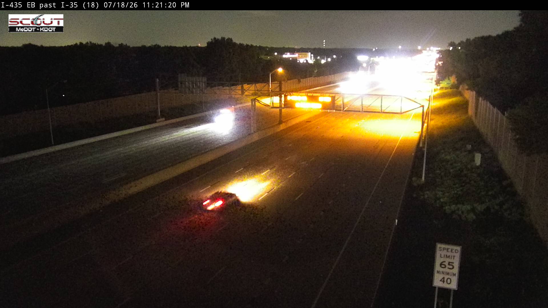 I-435 E @ E OF I-35