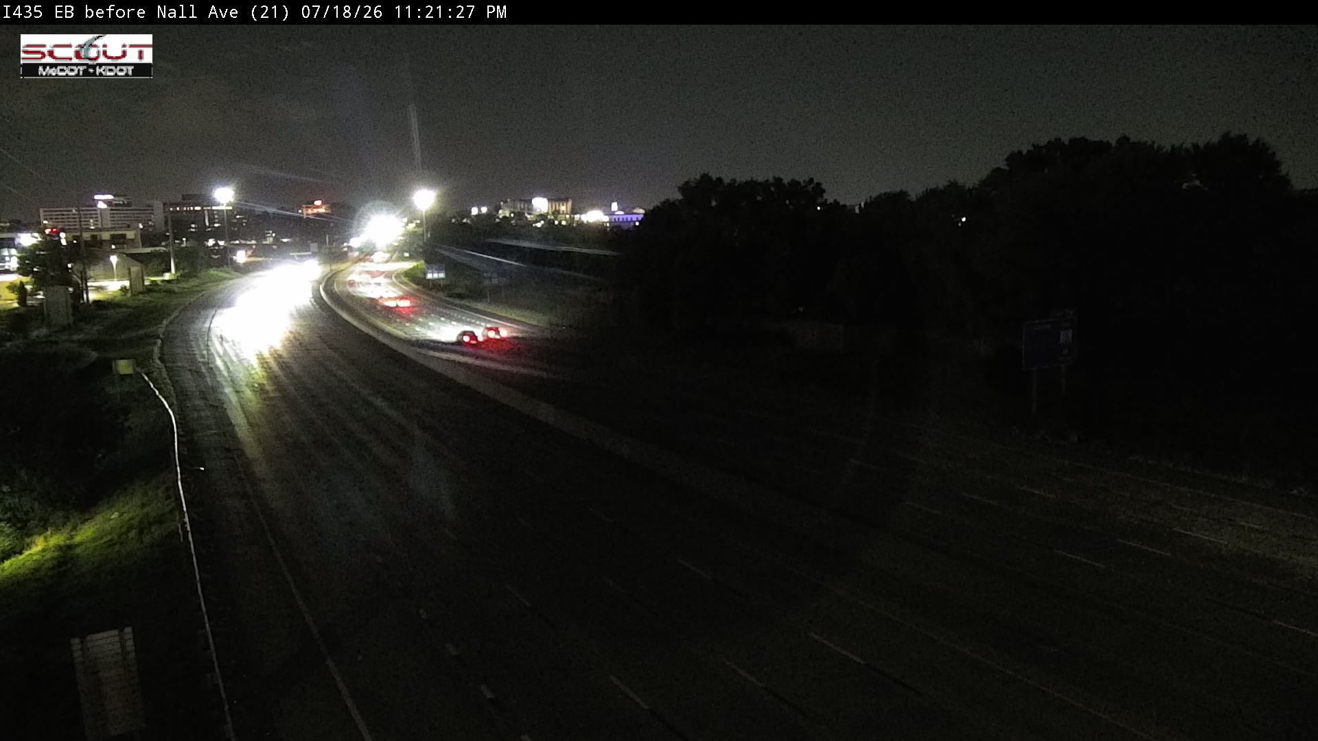 I-435 E BEFORE NALL