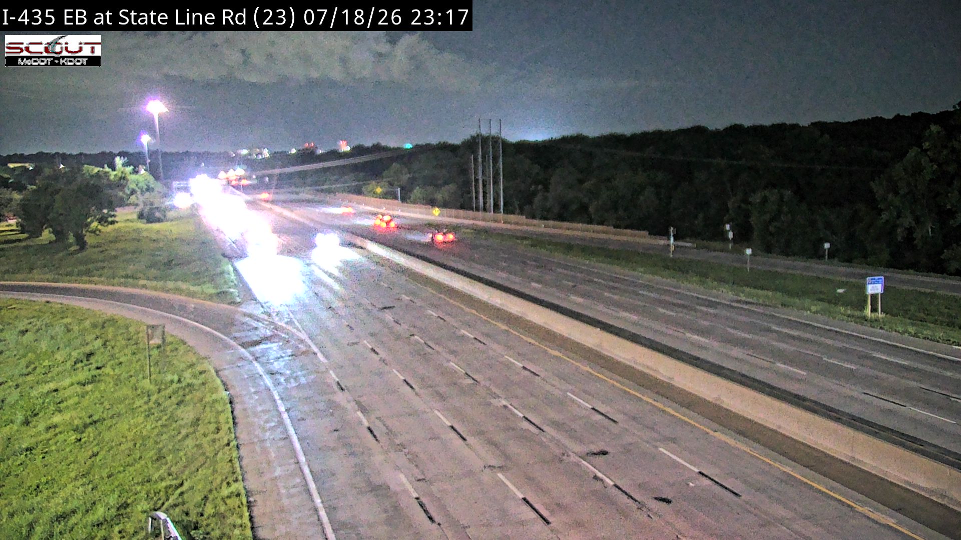 I-435 E @ STATE LINE RD