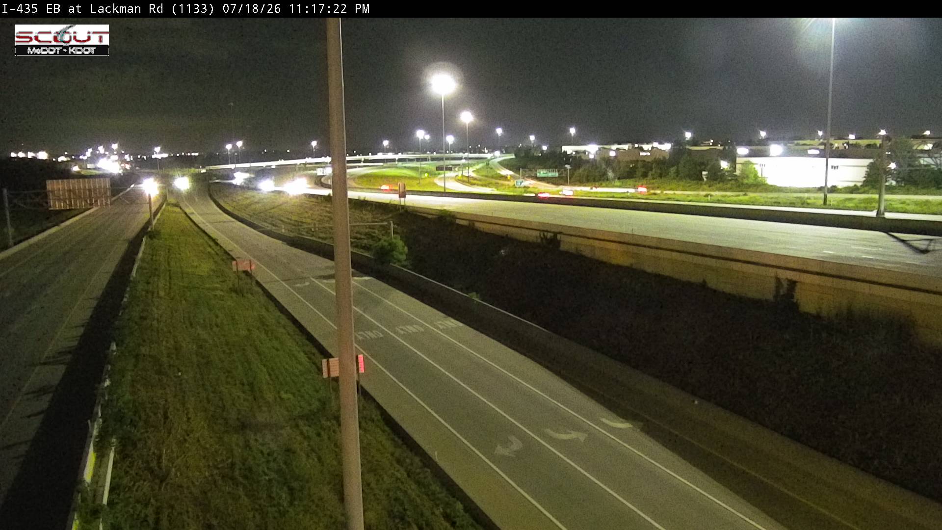 I-435 E @ Lackman Road