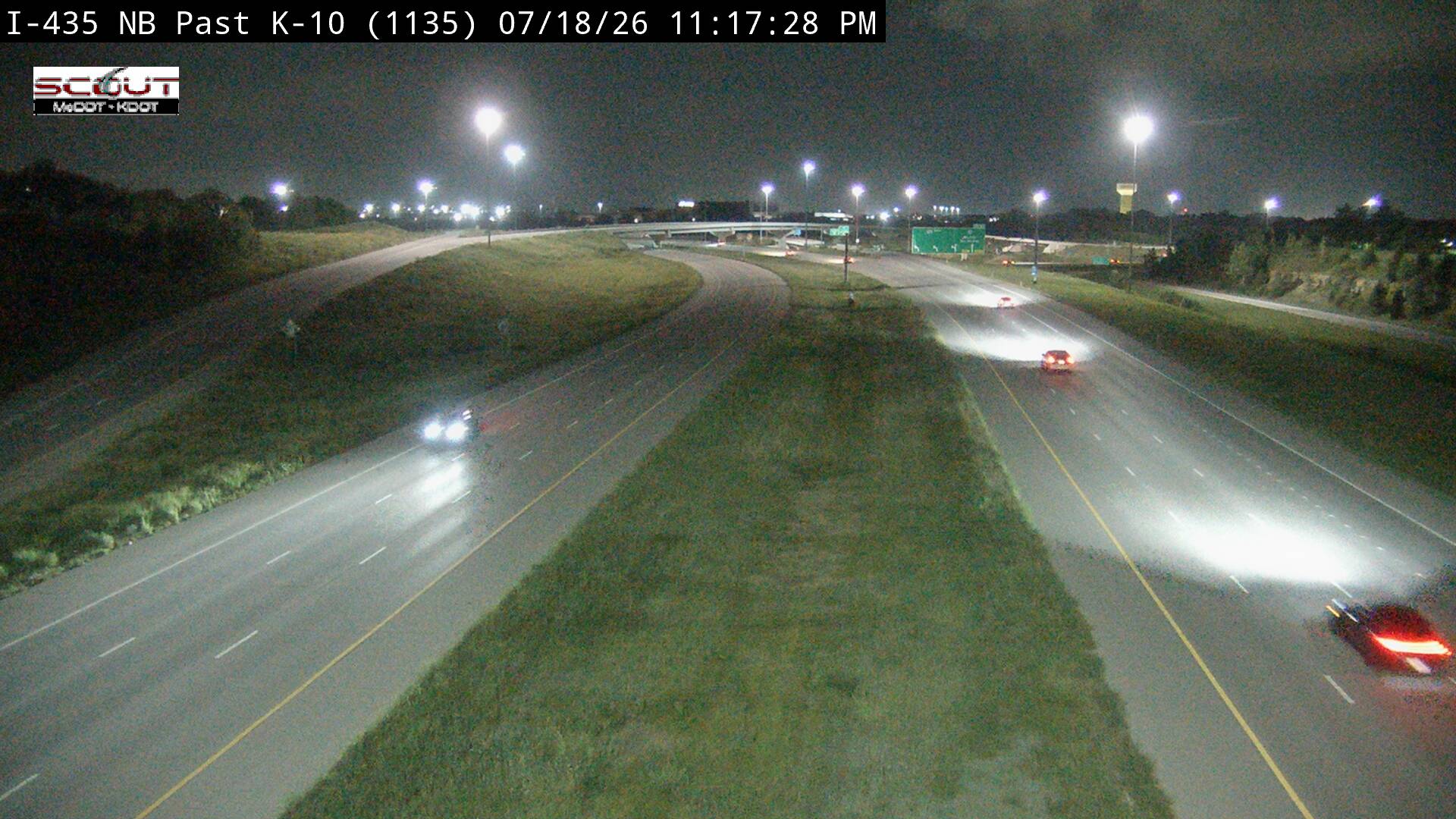 I-435 N @ North of K-10