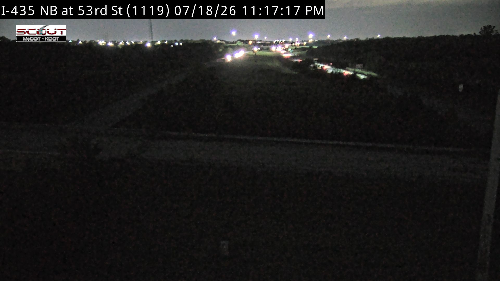 I-435 N @ 53rd Street