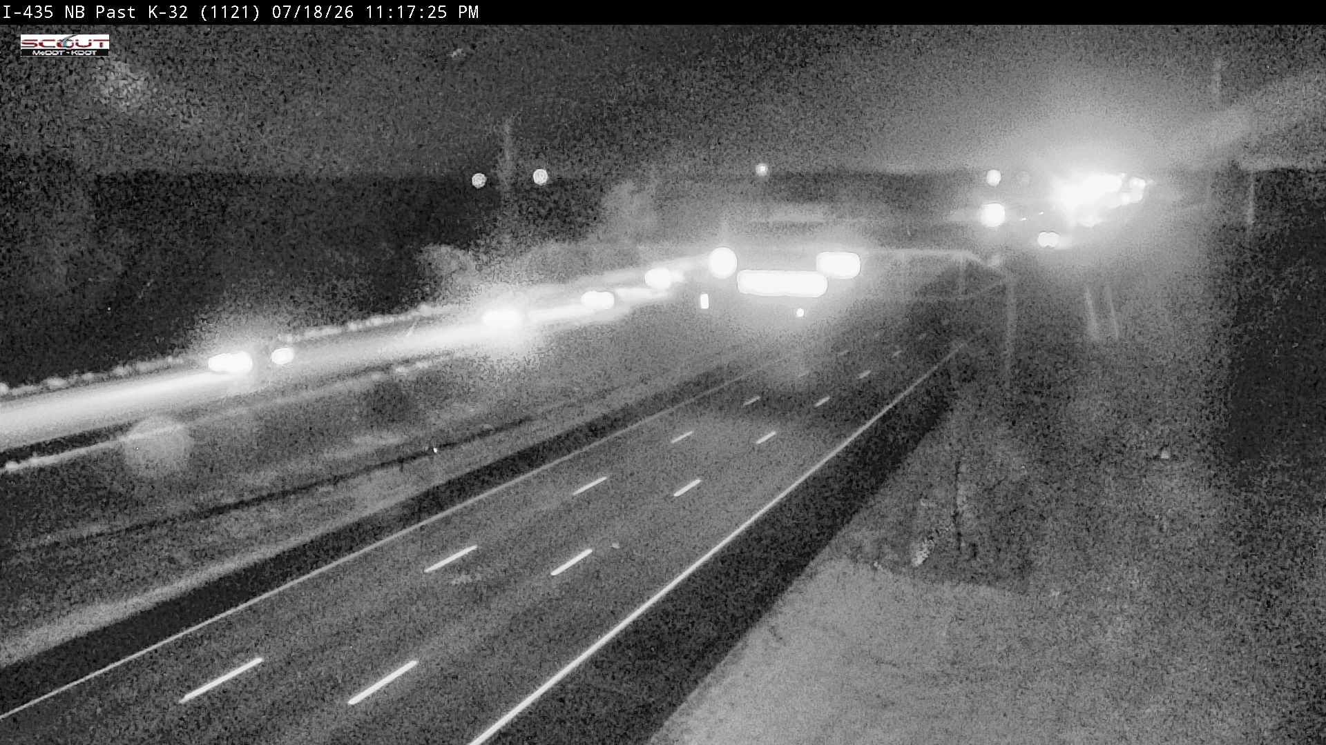 I-435 N @ North of K-32