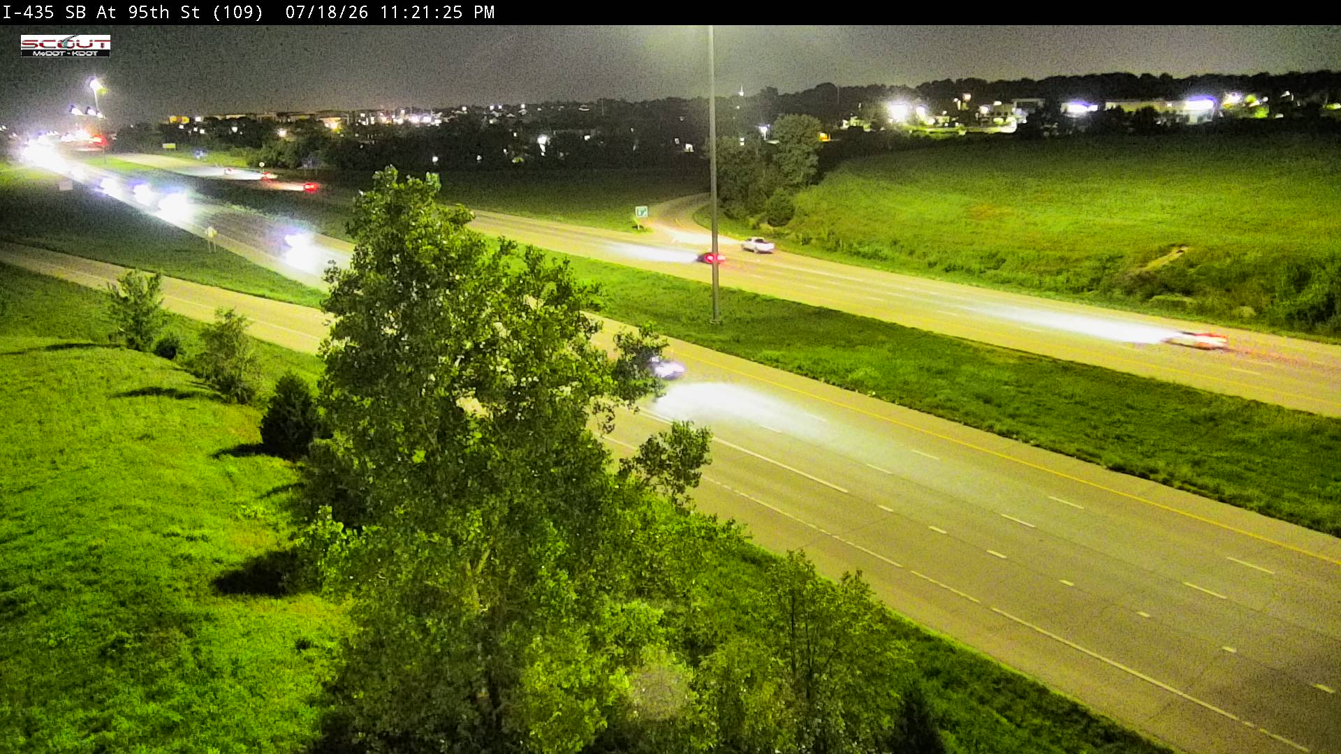 I-435 S @ AT 95TH ST