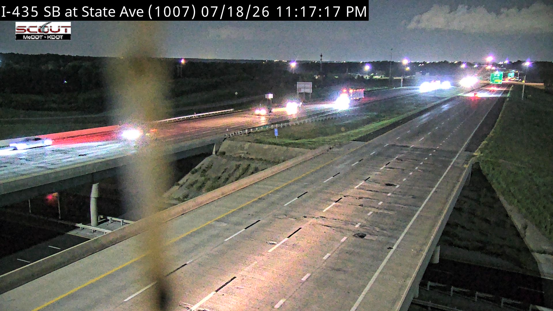 I-435 S @ STATE AVE