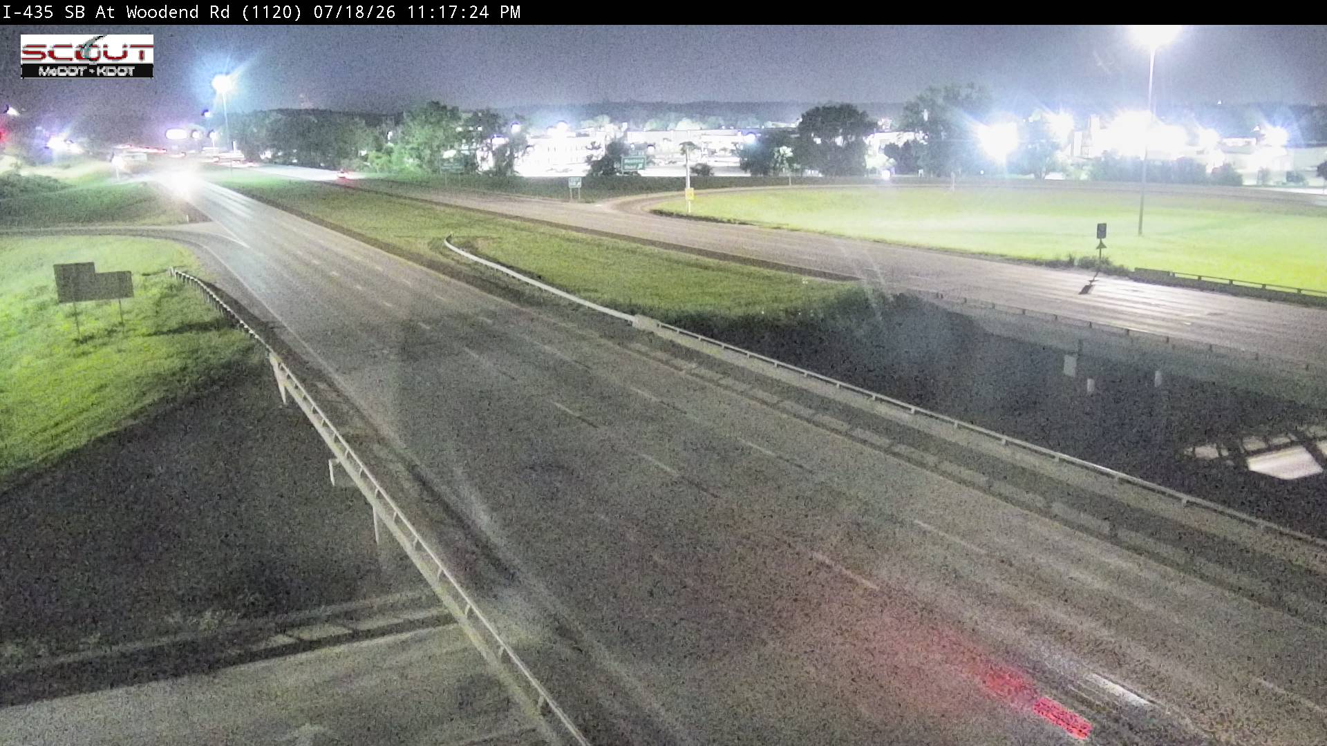 I-435 S @ Woodend Road
