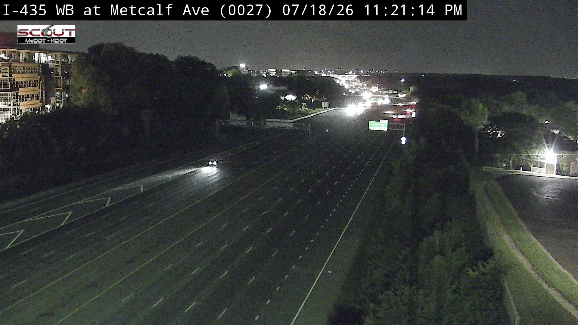 I-435 W @ METCALF AVE