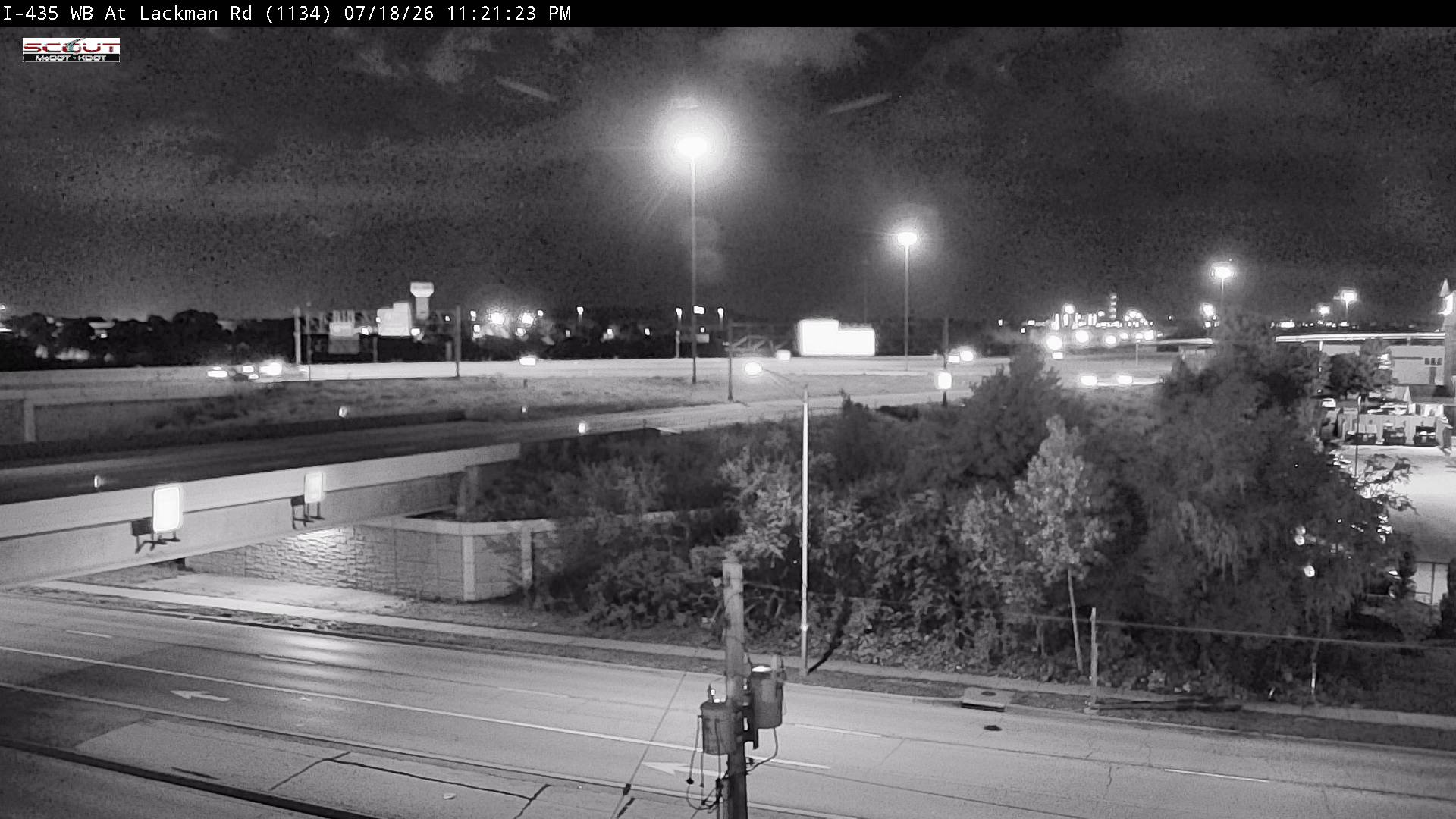 I-435 W @ Lackman Road