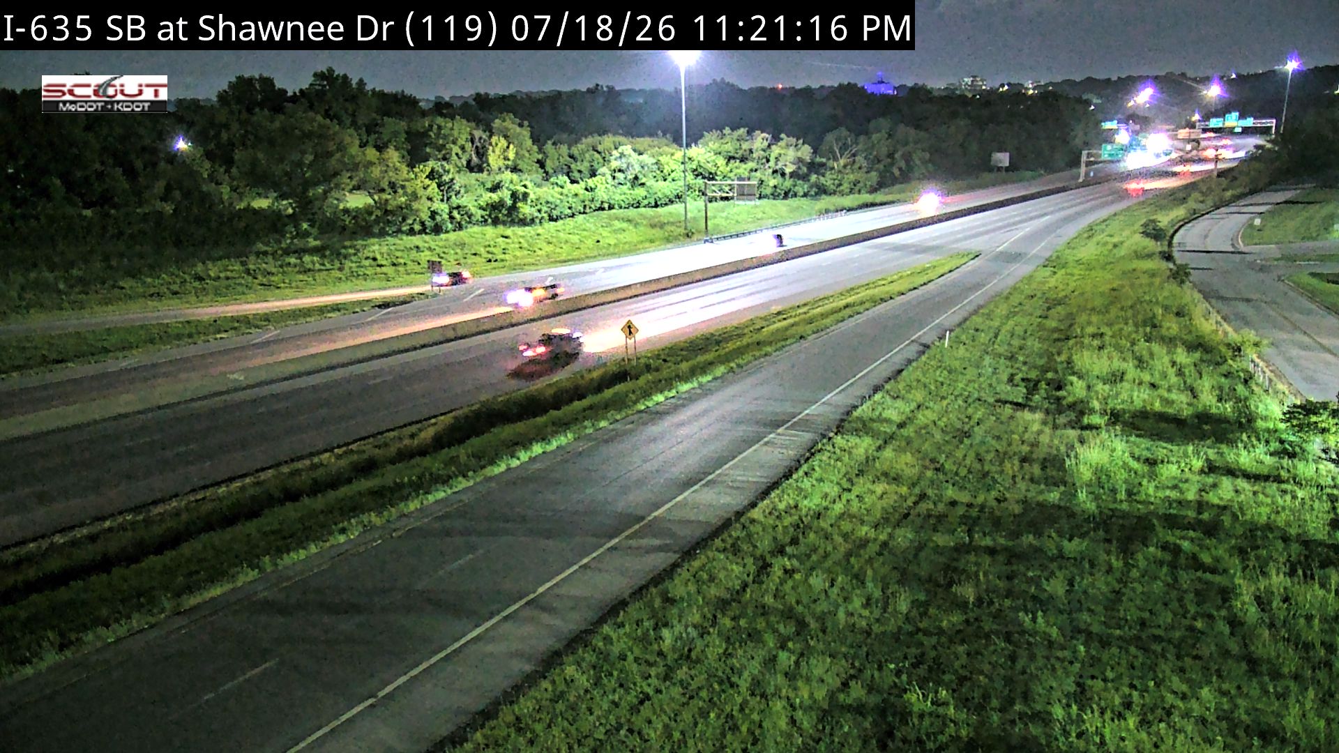 I-635 S @ SHAWNEE DR