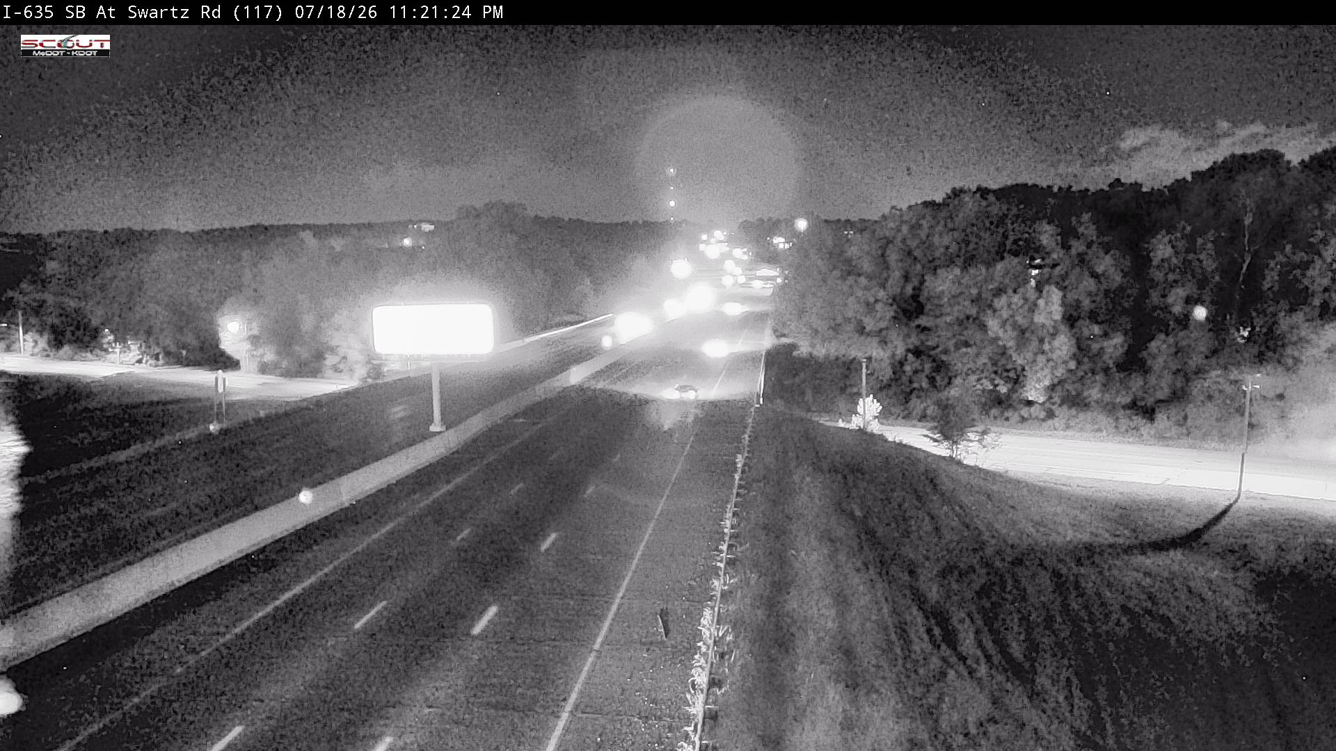 I-635 S @ SWARTZ RD