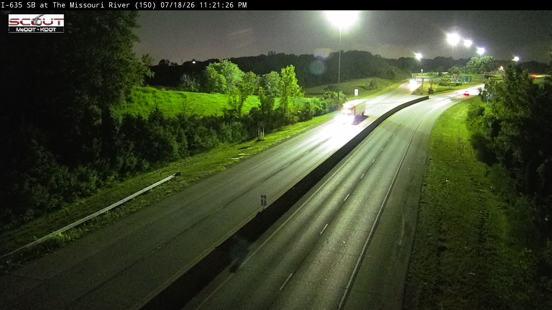 I-635 S @ Missouri River