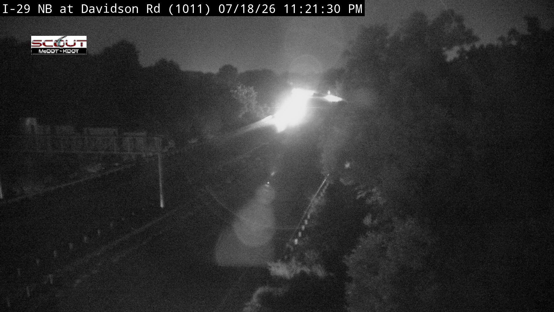 I-29 N @ at Davidson Rd