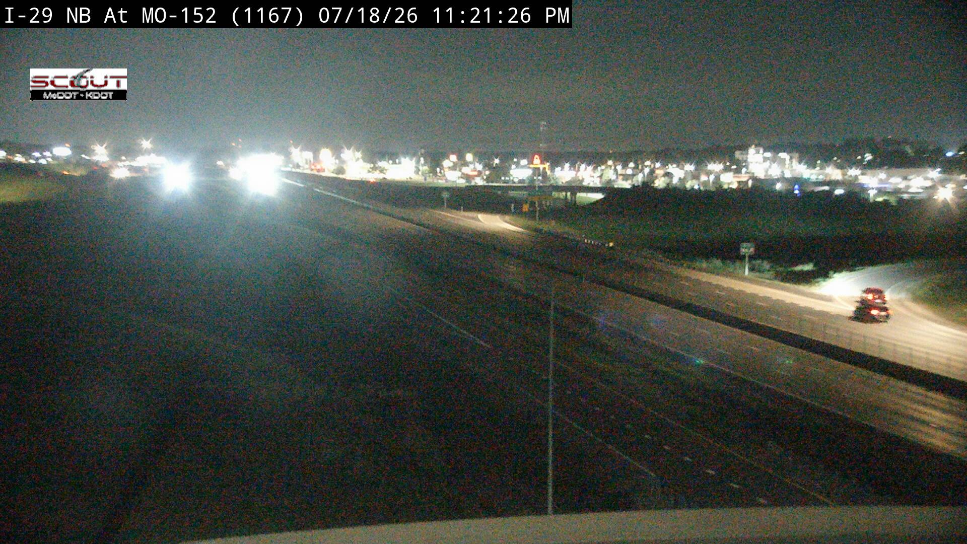 I-29 NB @ 152 HWY