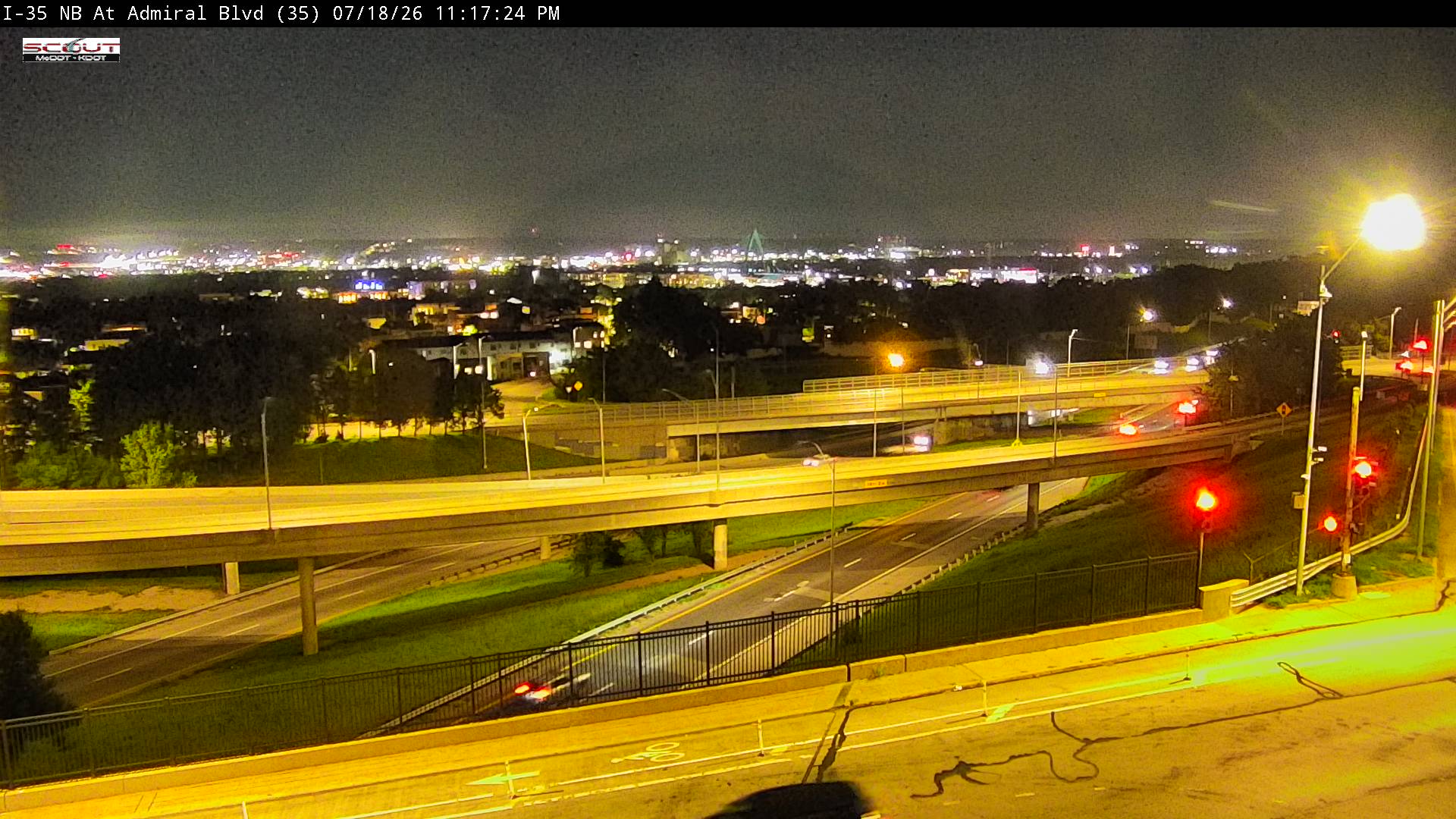 I-35 N @ ADMIRAL BLVD