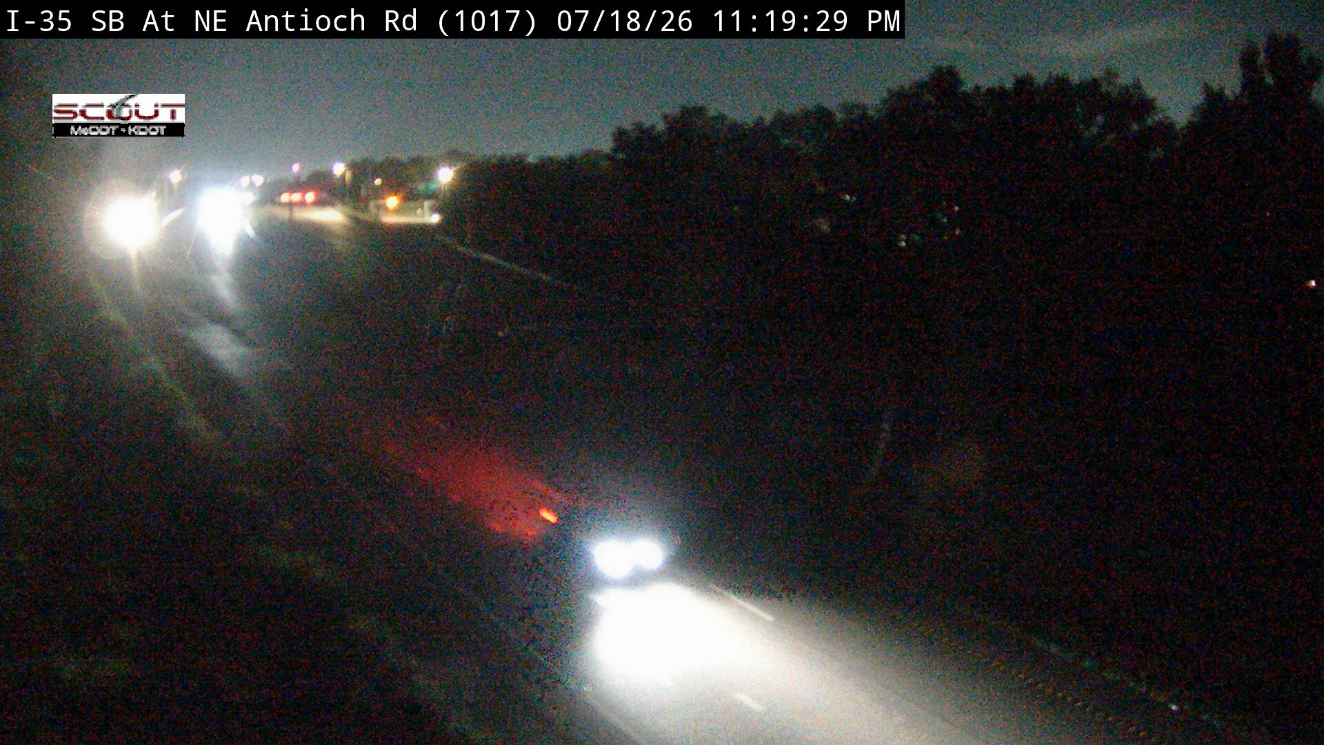 I-35 S @ at NE ANTIOCH