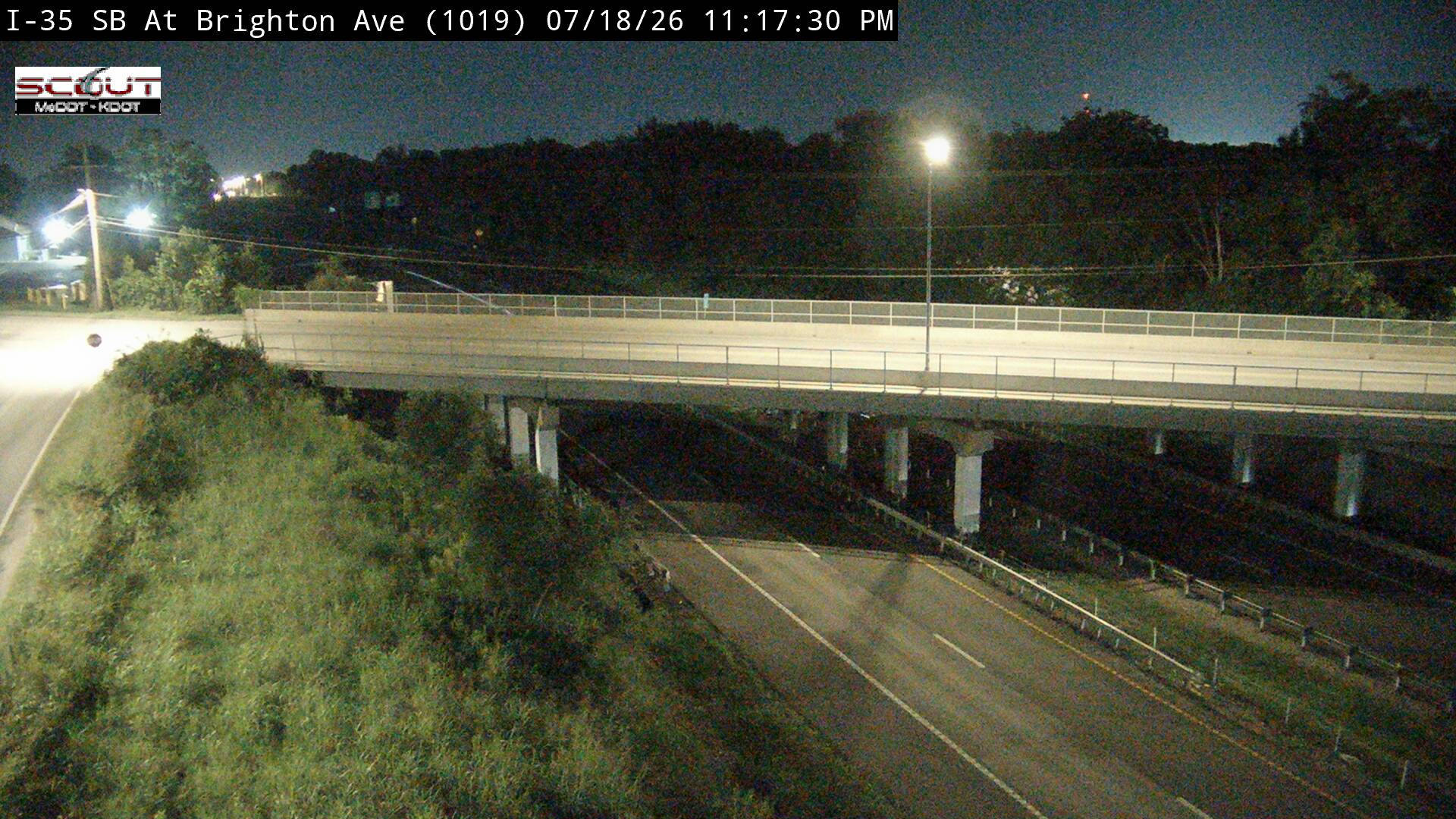 I-35 S @ at Brighton Ave