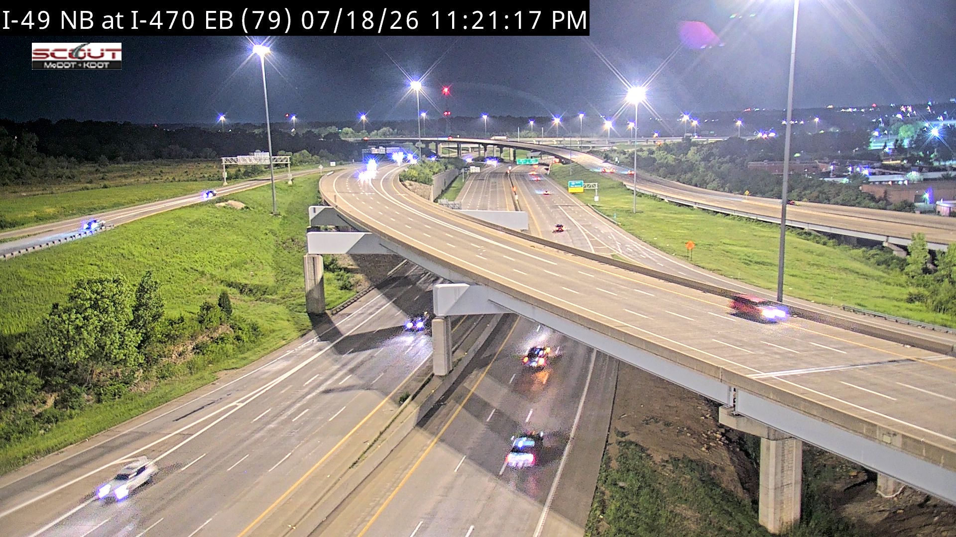 I-49 N @ I-470 EB
