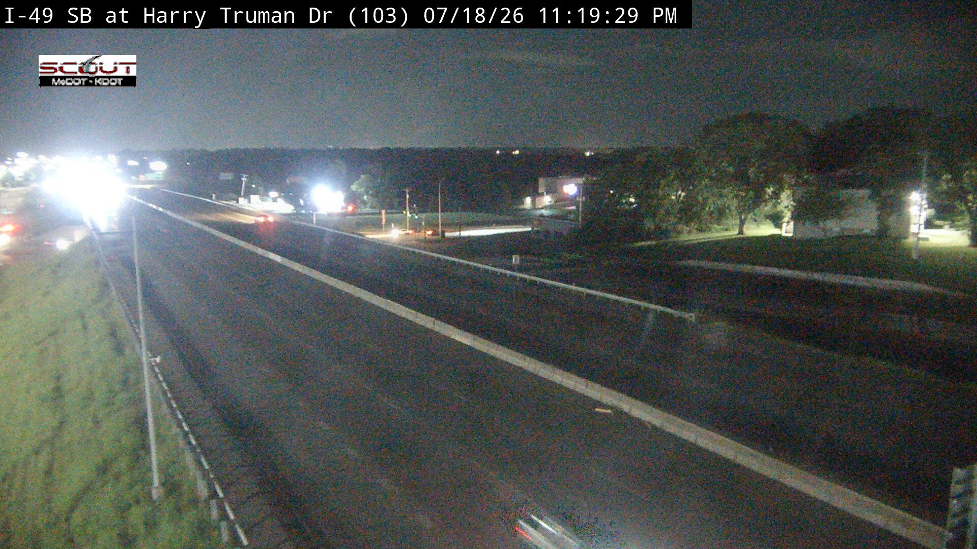 I-49 S @ HARRY TRUMAN DRIVE