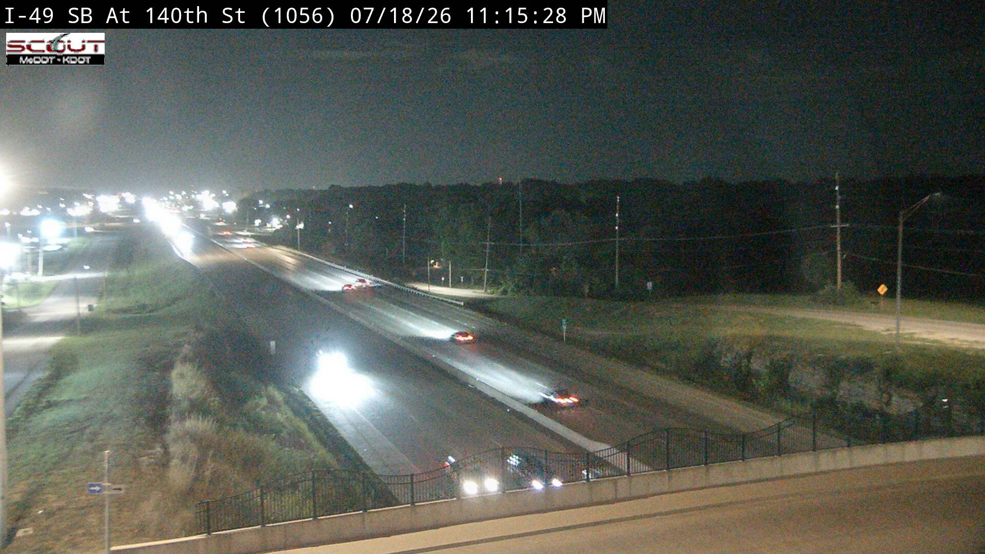 I-49 S @ 140th Street