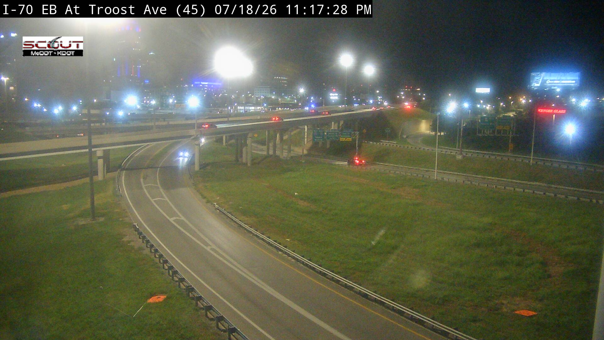 I-70 E @ TROOST AVE