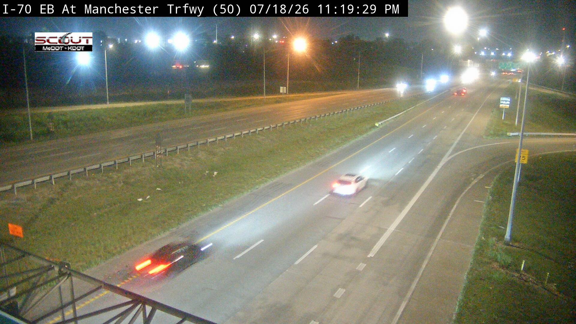 I-70 E @ MANCHESTER TRFWY