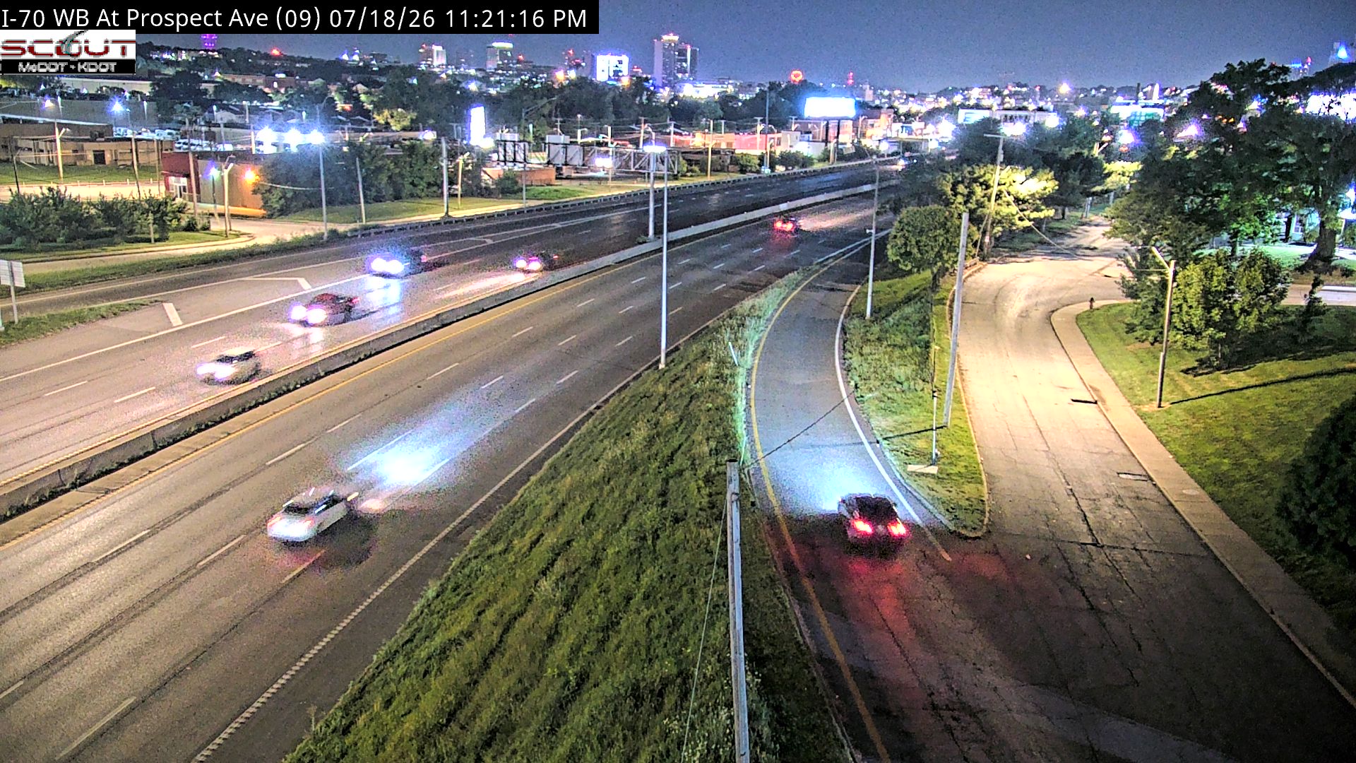 I-70 W @ PROSPECT AVE
