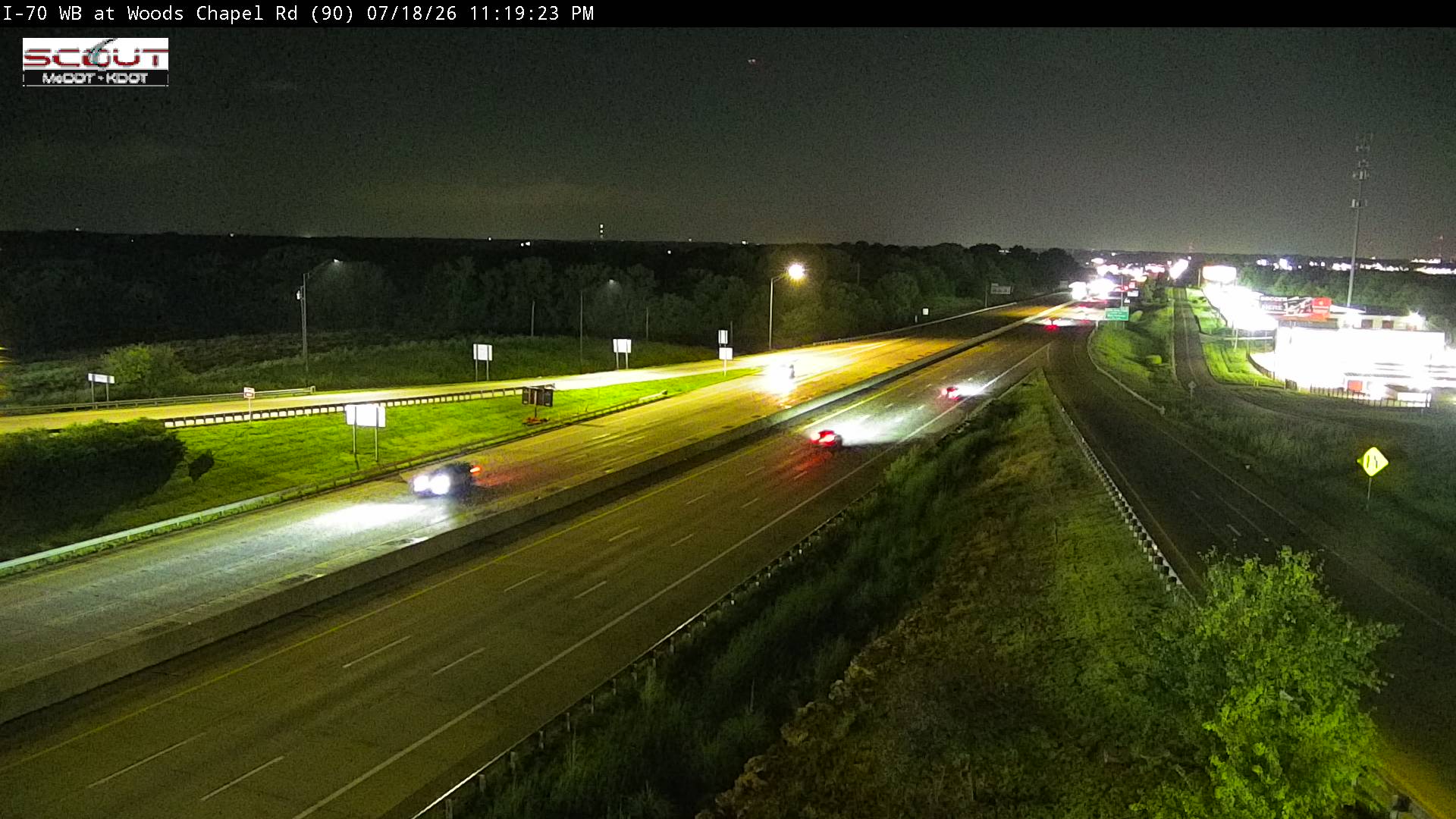 I-70 W @ WOODS CHAPEL