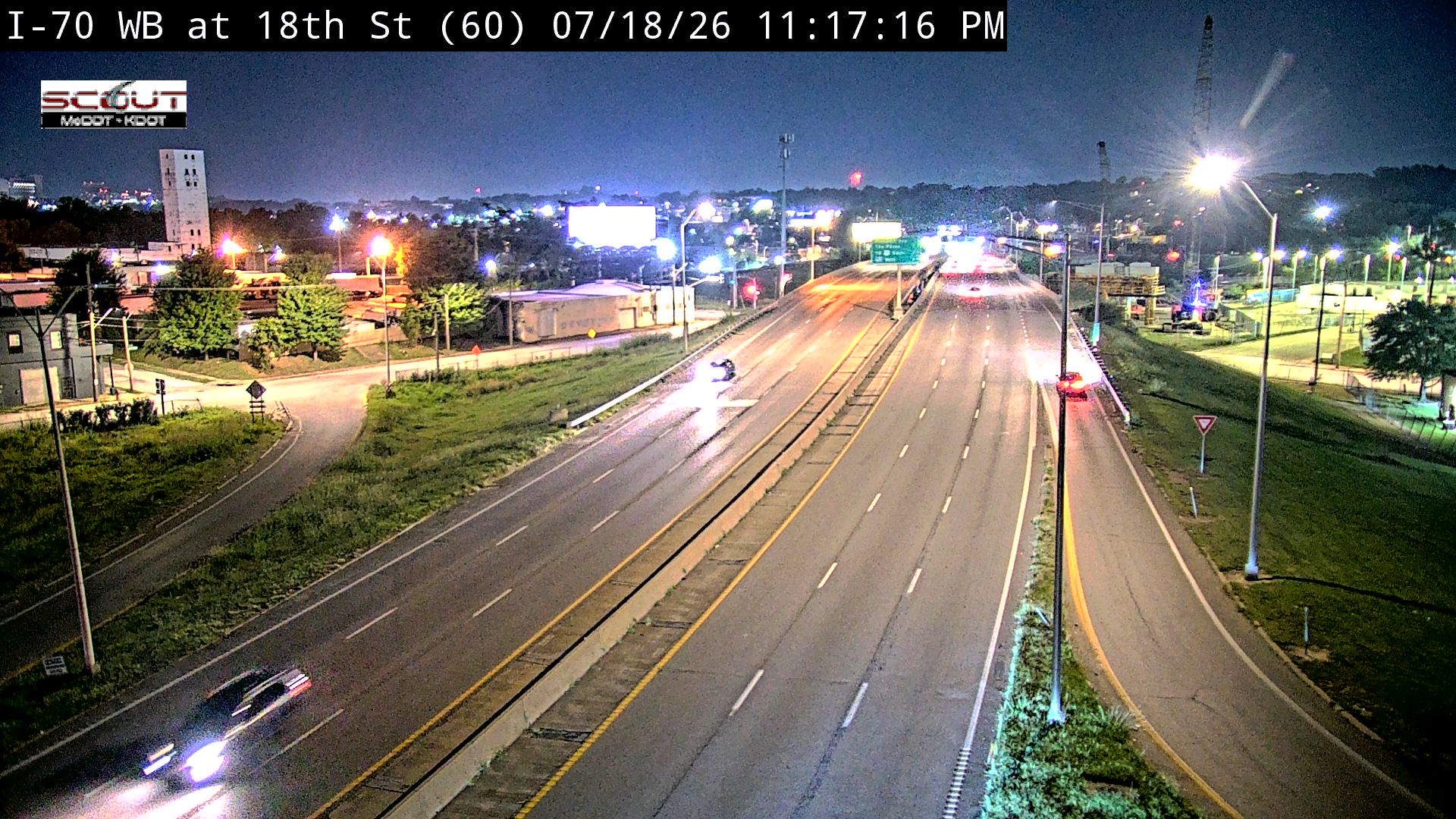 I-70 W @ 18TH ST