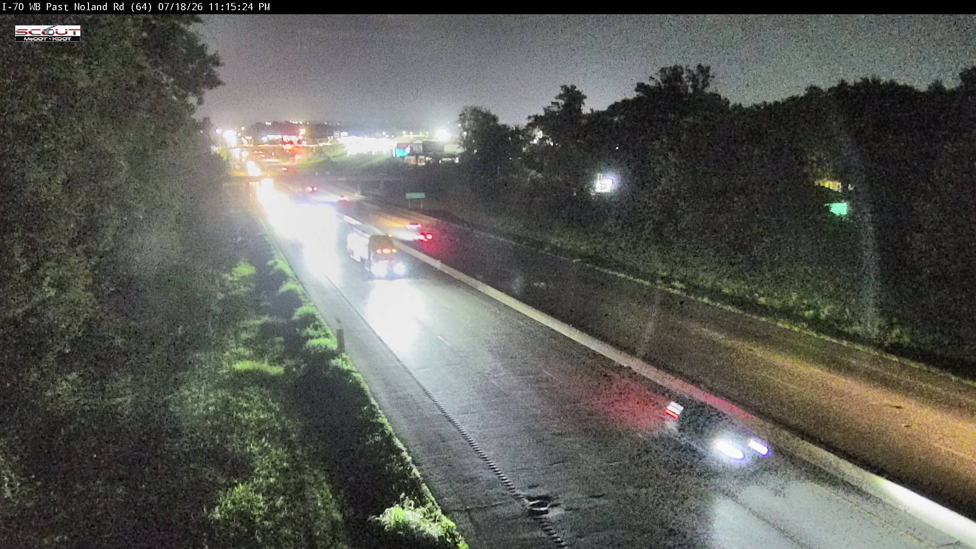 I-70 WB W OF NOLAND ROAD