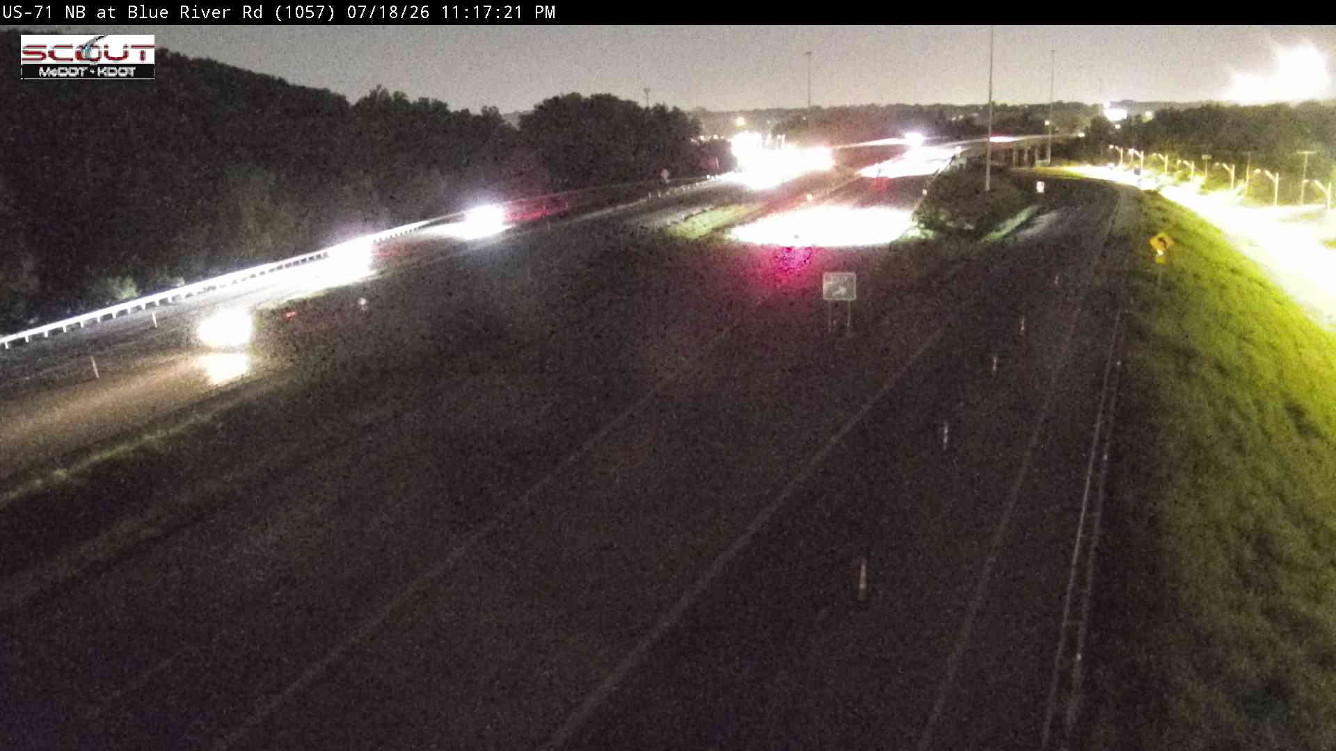 US-71 N @ BLUE RIVER RD