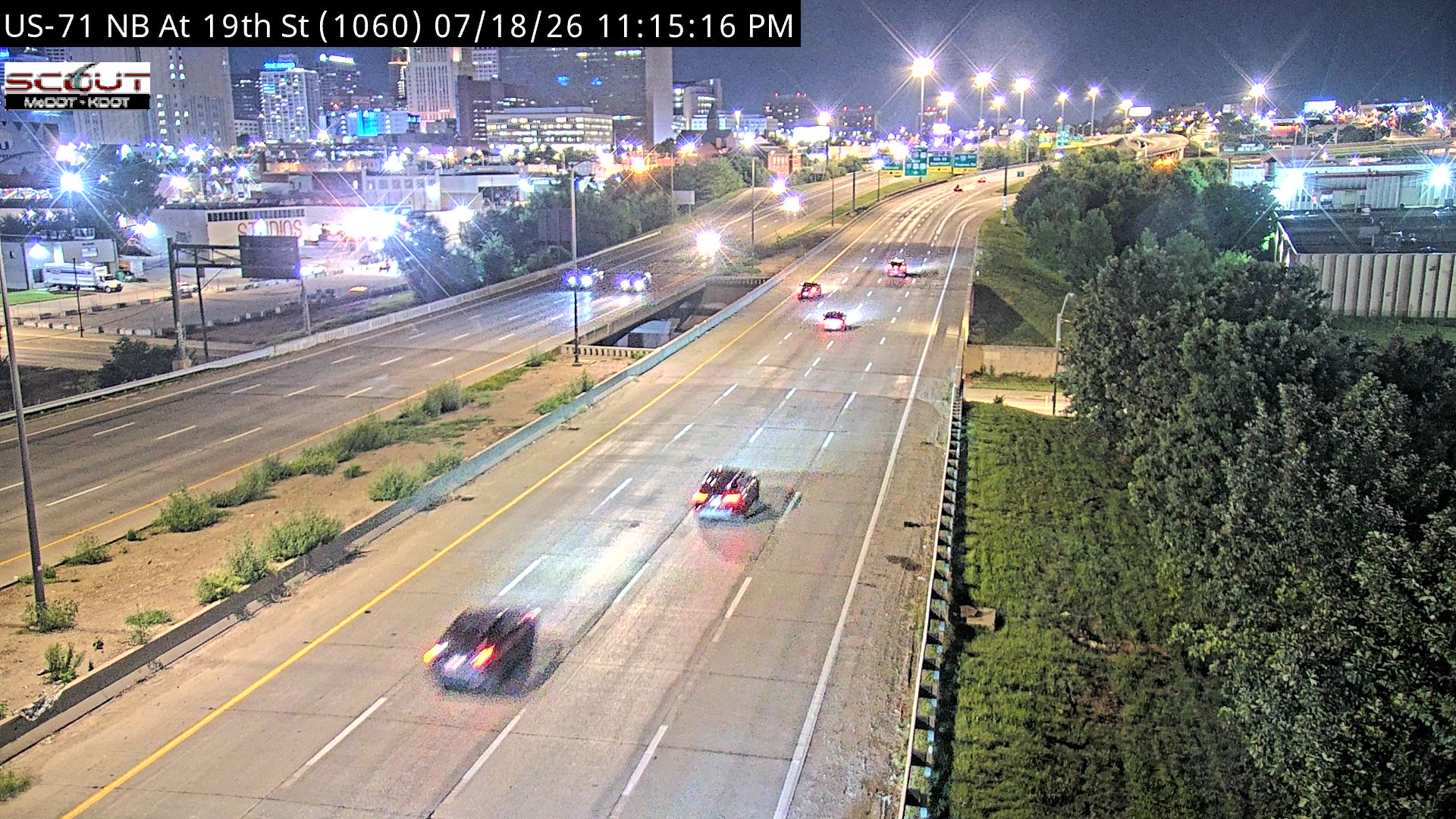US-71 N @ 19th Street