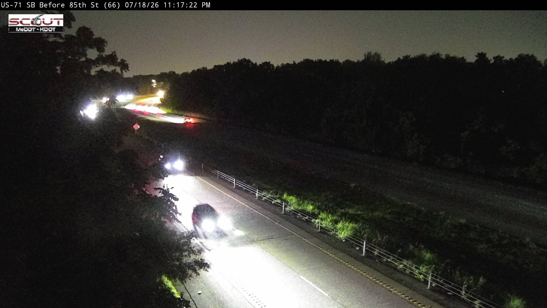 71SB N OF 85TH ST