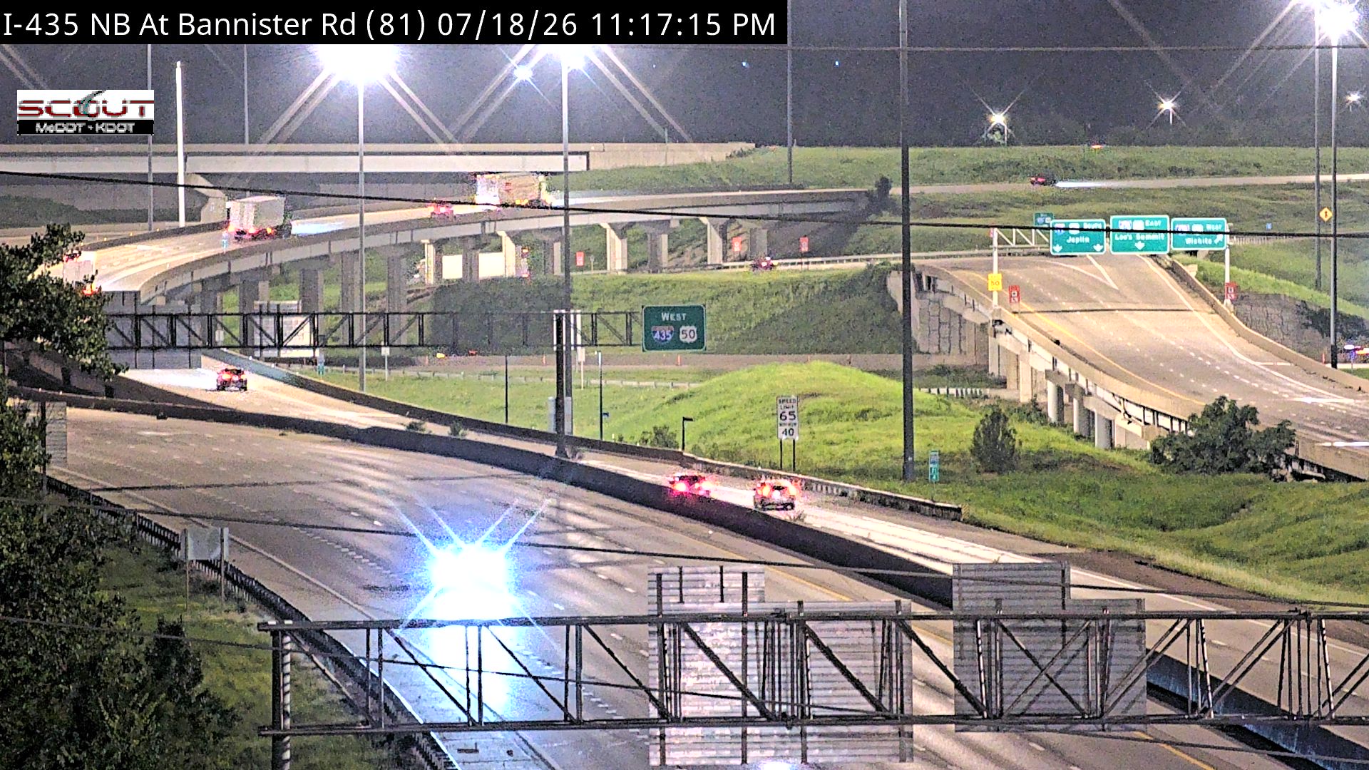 I-435 N @ BANNISTER RD