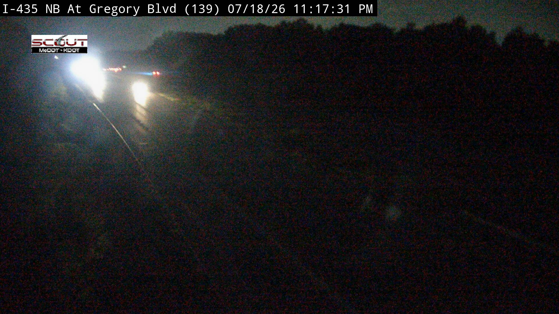 I-435 N @ GREGORY BLVD