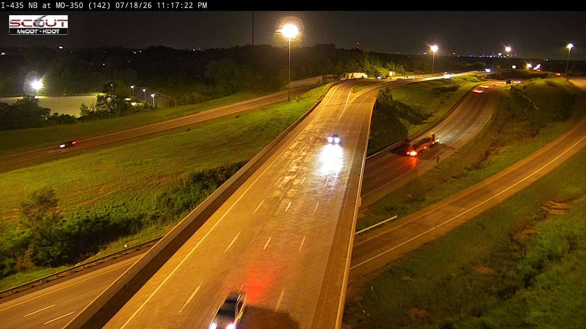 I-435 N @ AT 350 HWY