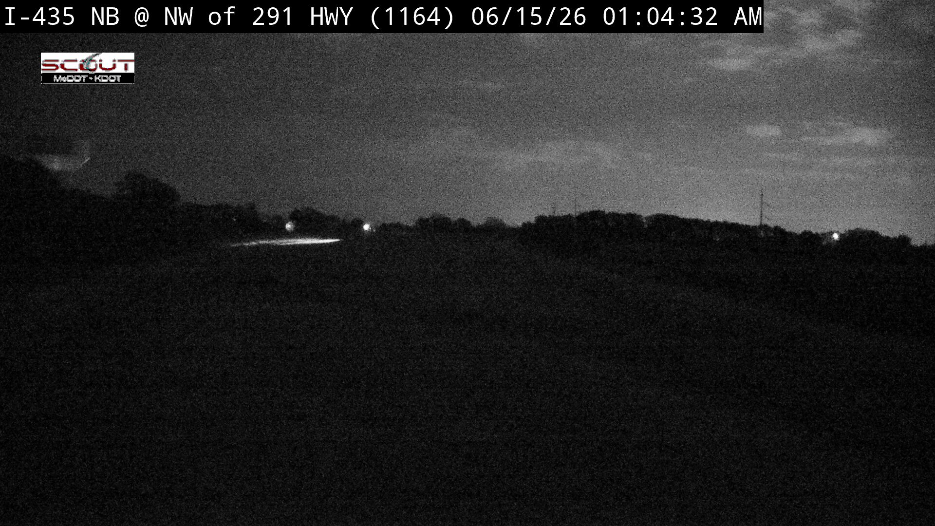 Live snapshot from I-435 NB @ NW 291 HWY