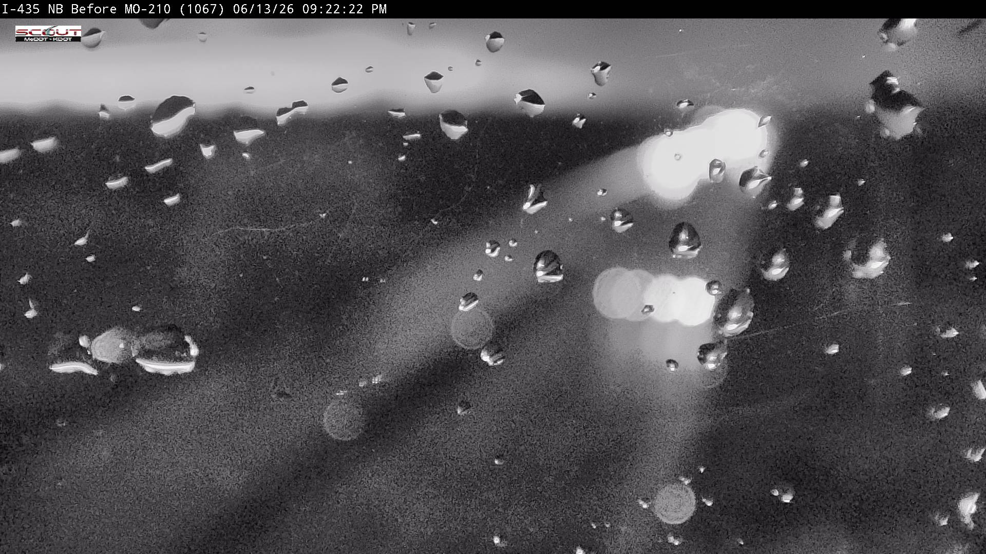 Live snapshot from I-435 N @ SOUTH OF 210 HWY